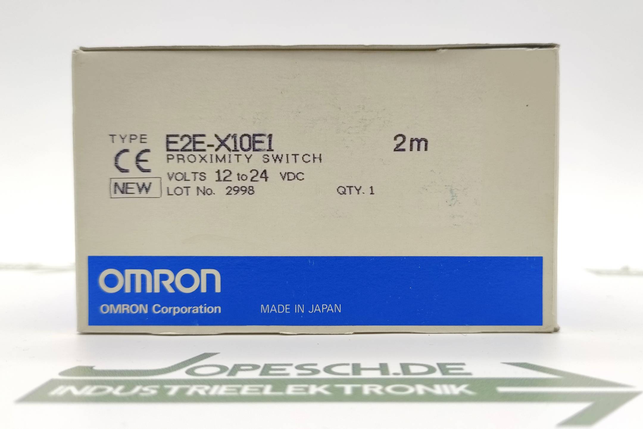 OMRON Proximity Switch 2m E2E-X10E1 