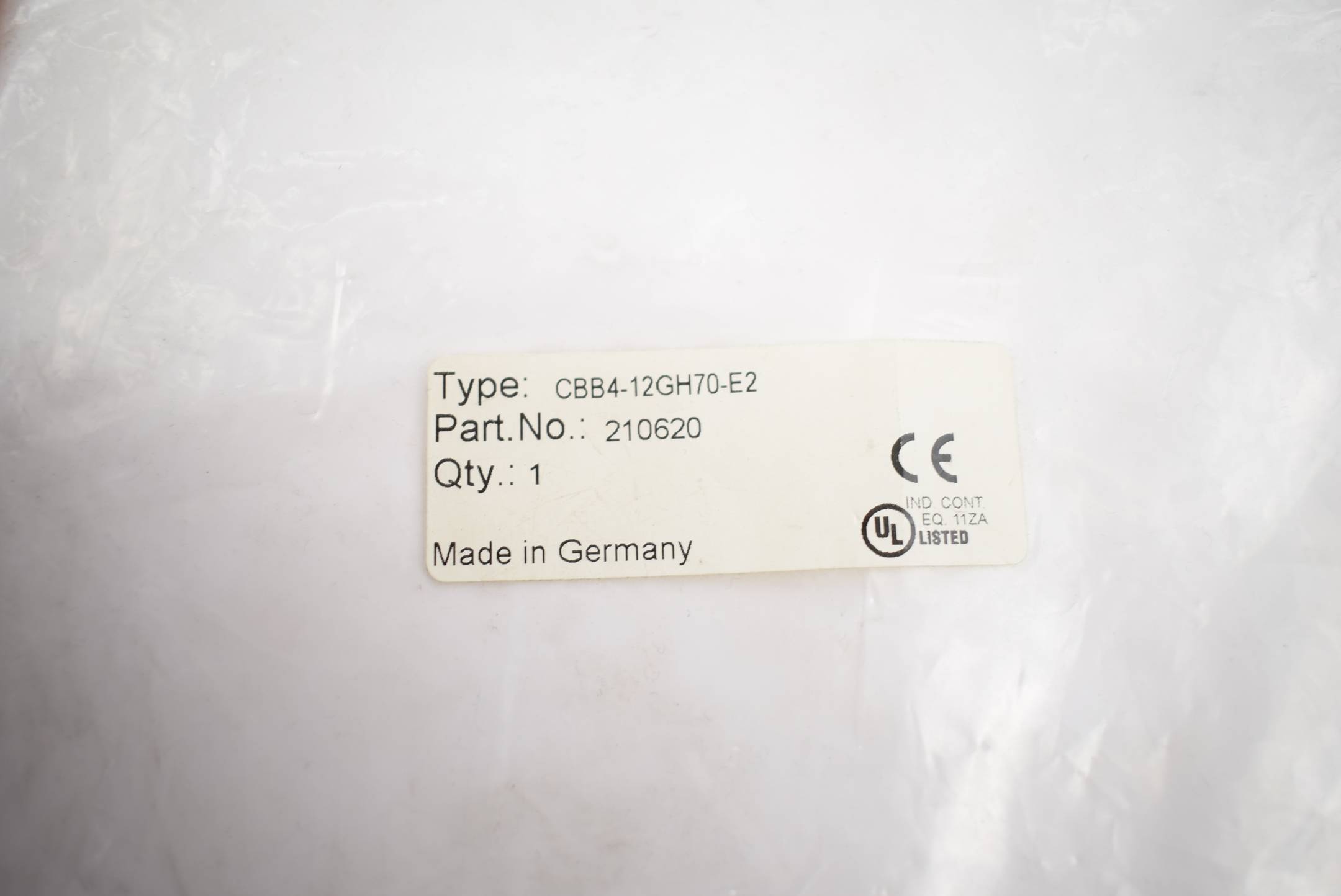 Pepperl + Fuchs M12 Näherungssensor 36VDC 100mA 4mm IP65 ( CBB4-12GH70-E2 )