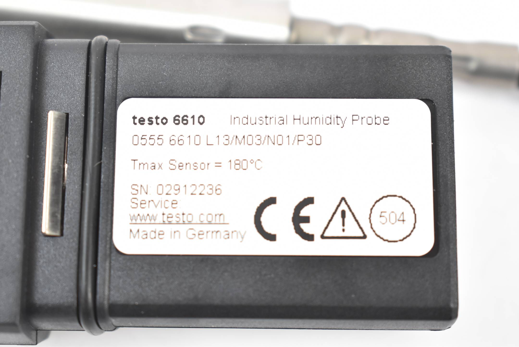 Testo Feuchte-Messumformer 6610 L13/M03/N01/P30