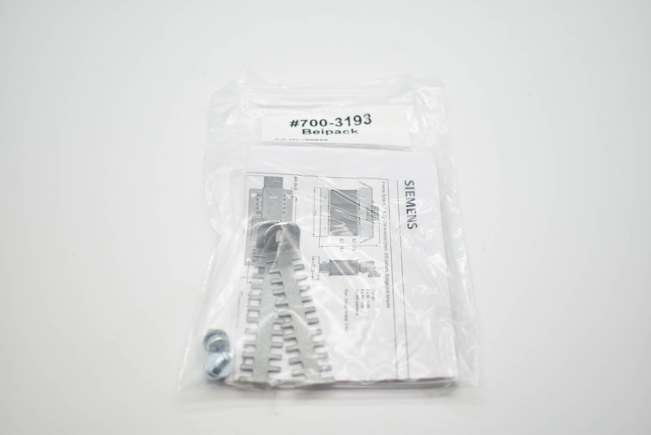 Siemens Beipack 700-3193 ( 45826 )