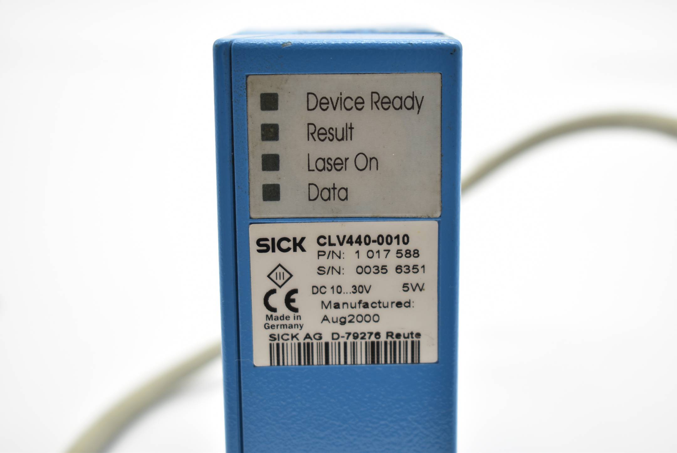 SICK Barcode Scanner CLV440-0010 CLV 440-0010 ( 1017588 )