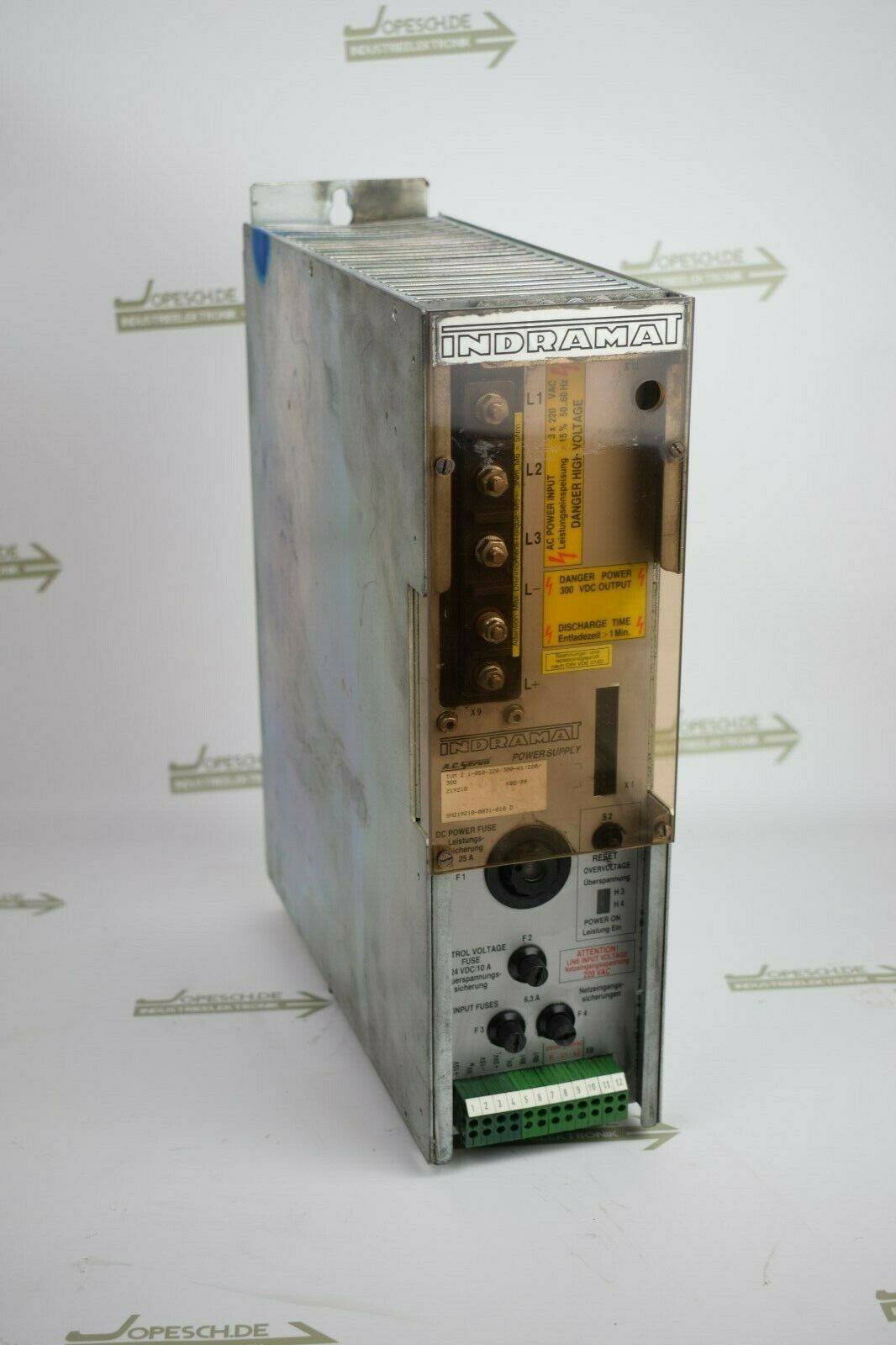 Indramat A.C. Servo Power Supply TVM 2.1-050-220/300-W1/220/380