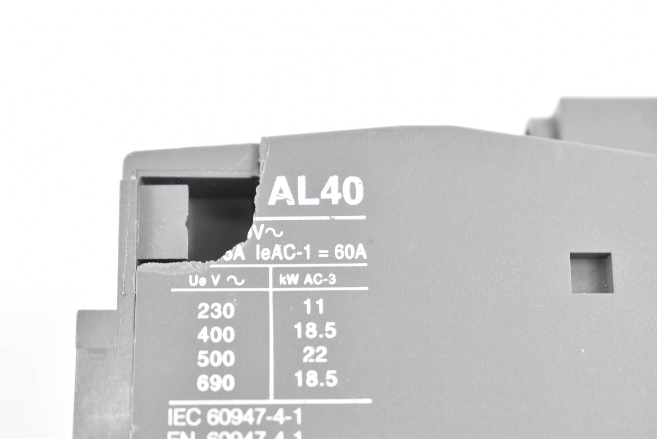 ABB Blockschütz / Leistungsschütz AL40