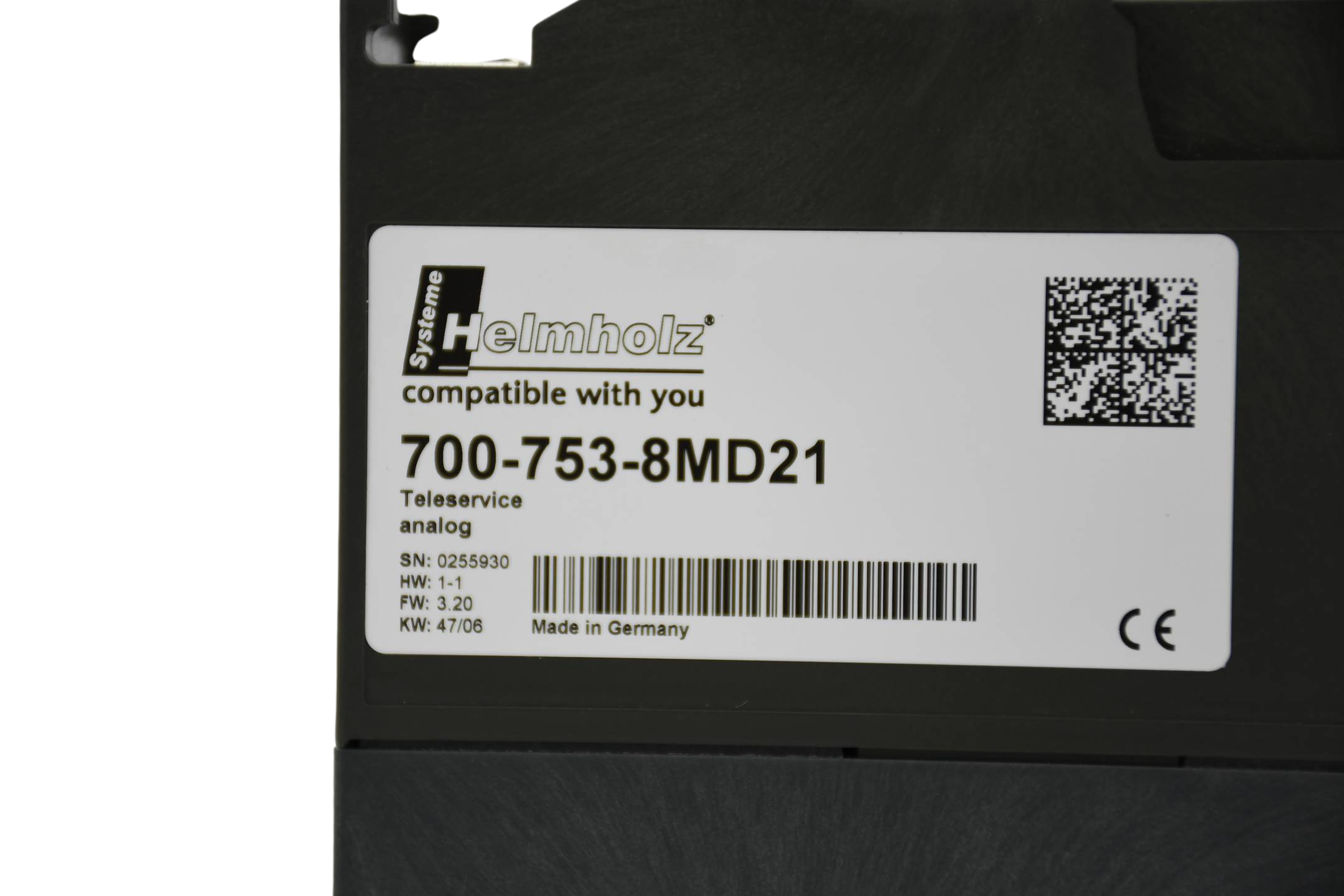 Helmholz Systeme Teleserivemodul TS 300 analog 700-753-8MD21 Helmholz Systeme Teleserivemodul TS 300 analog 700-753-8MD21
