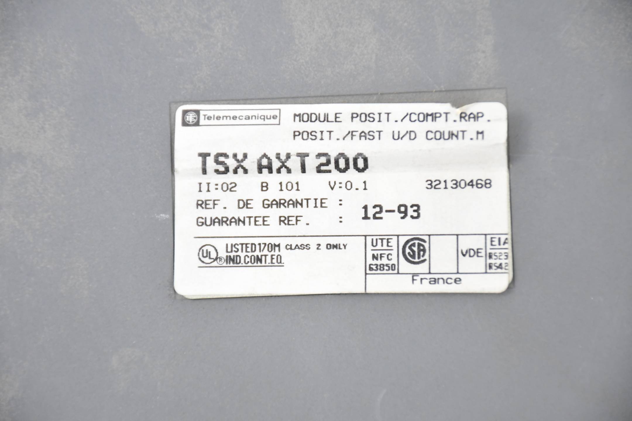Telemecanique Zählermodul TSX AXT 200 ( TSXAXT200 )
