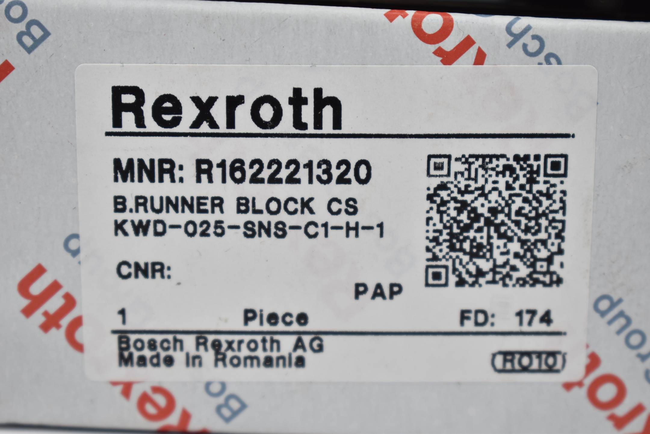 Rexroth Führungswagen KWD-025-SNS-C1-H-1 ( R162221320 )