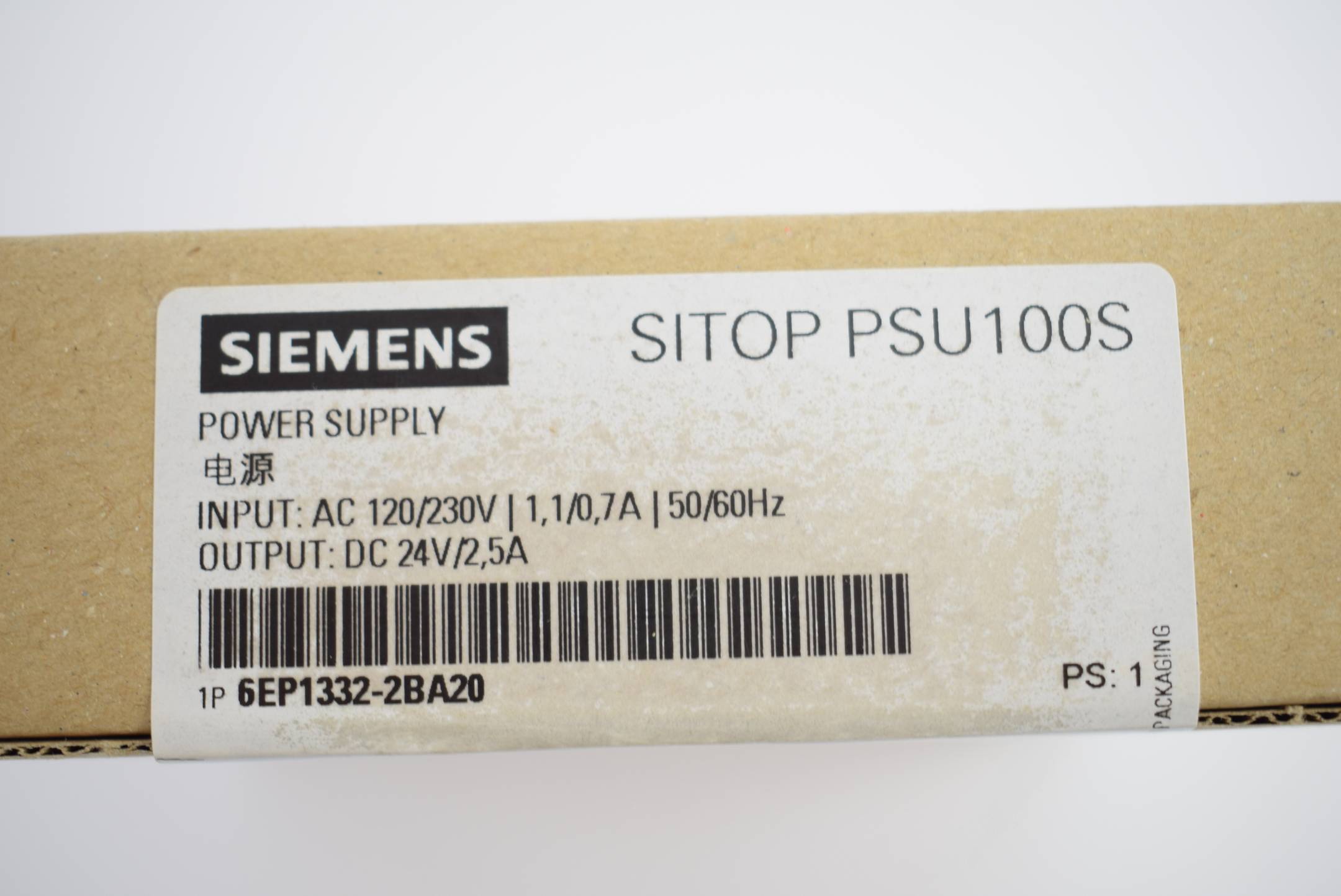 Siemens Sitop PSU100S 6EP1332-2BA20 ( 6EP1 332-2BA20 )