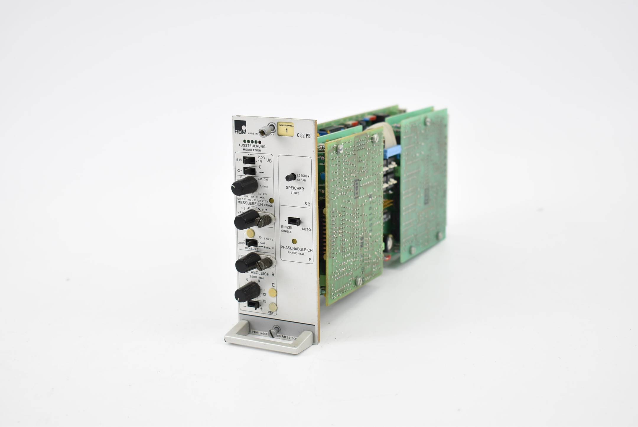 HBM Messtechnik Aussteuerung Modulation K 52 PS