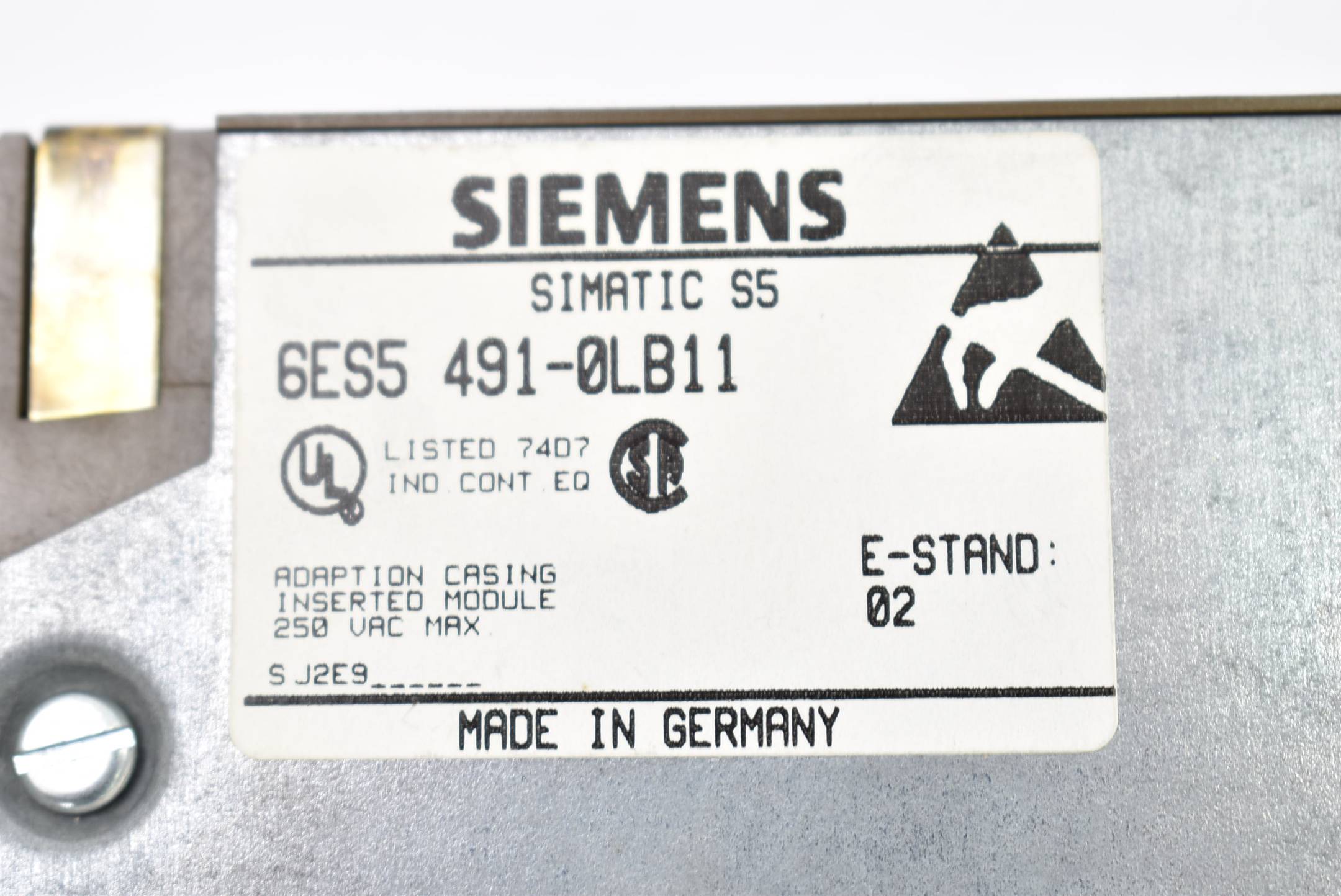 Siemens simatic S5 6ES5 491-0LB11 Inkl. 6ES5304-3UB11