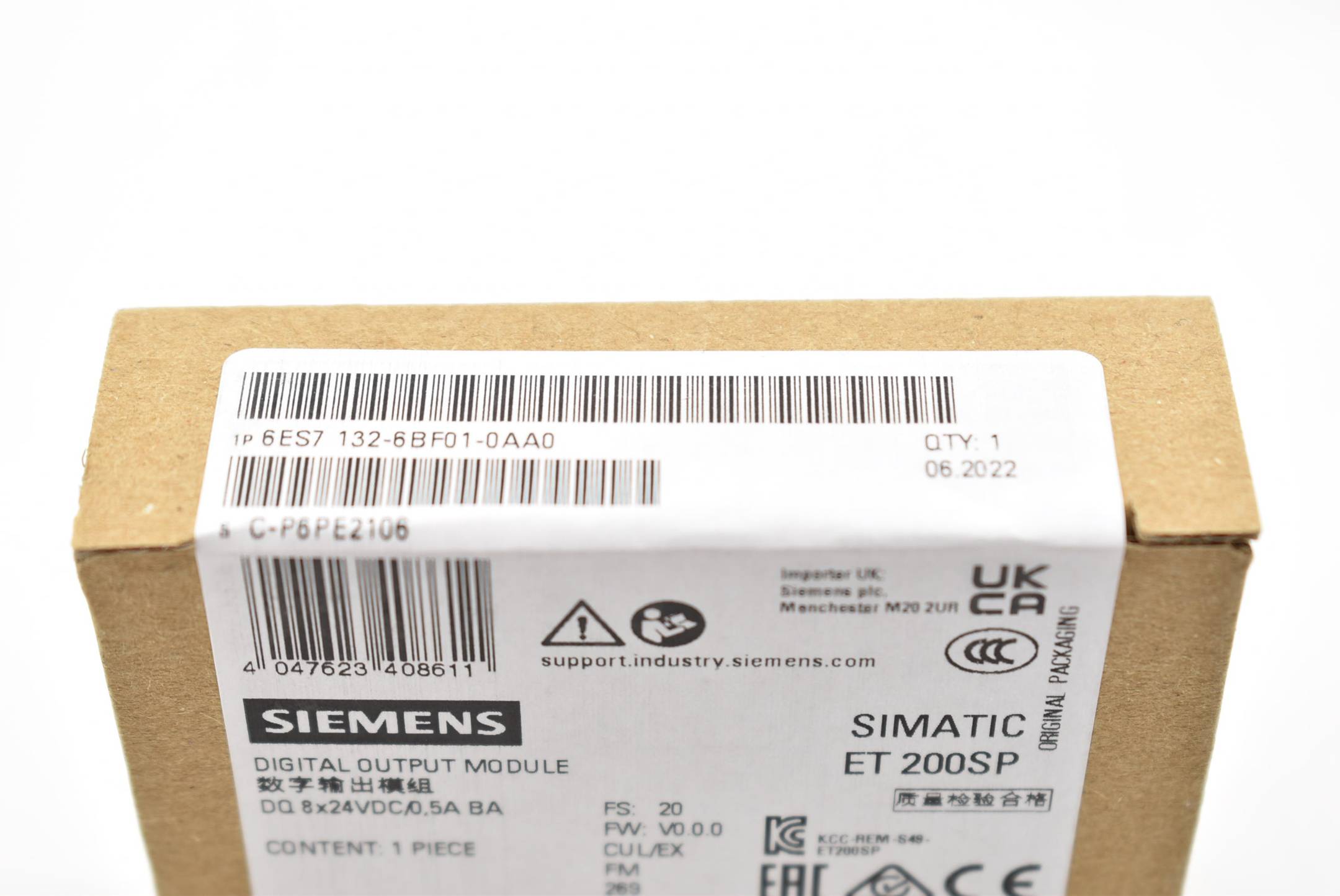 Siemens simatic ET 200SP 6ES7 132-6BF01-0AA0 ( 6ES7132-6BF01-0AA0 ) FS20