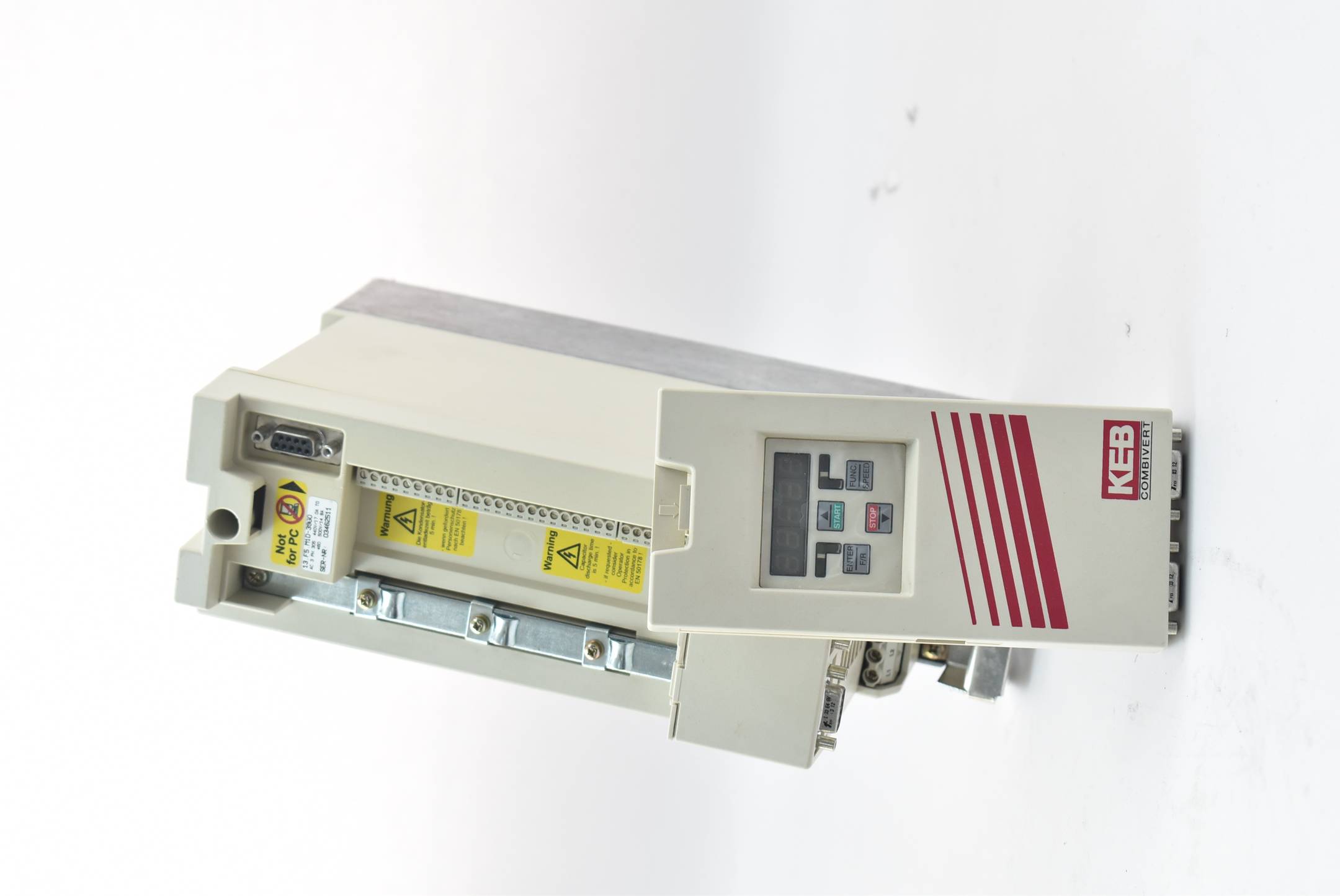 KEB combivert F5 305-440V 5,5kW 13.F5.M1D-39G0 ( 13.F5.M1D-39GO ) inkl. Keyboard