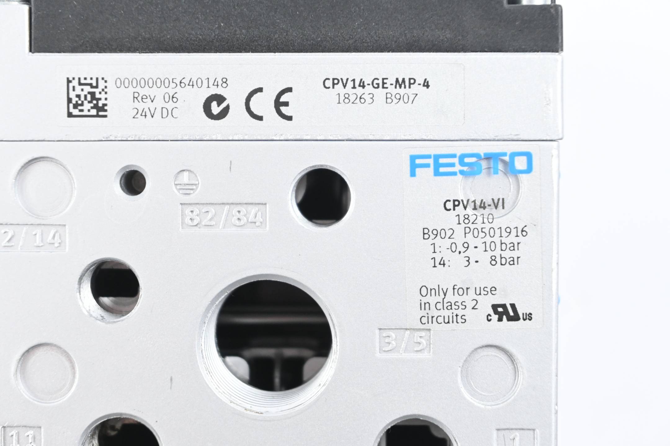Festo Ventilinsel CPV14-VI / 18210 besteht aus 185883 + 162550 + 162551 + 18263
