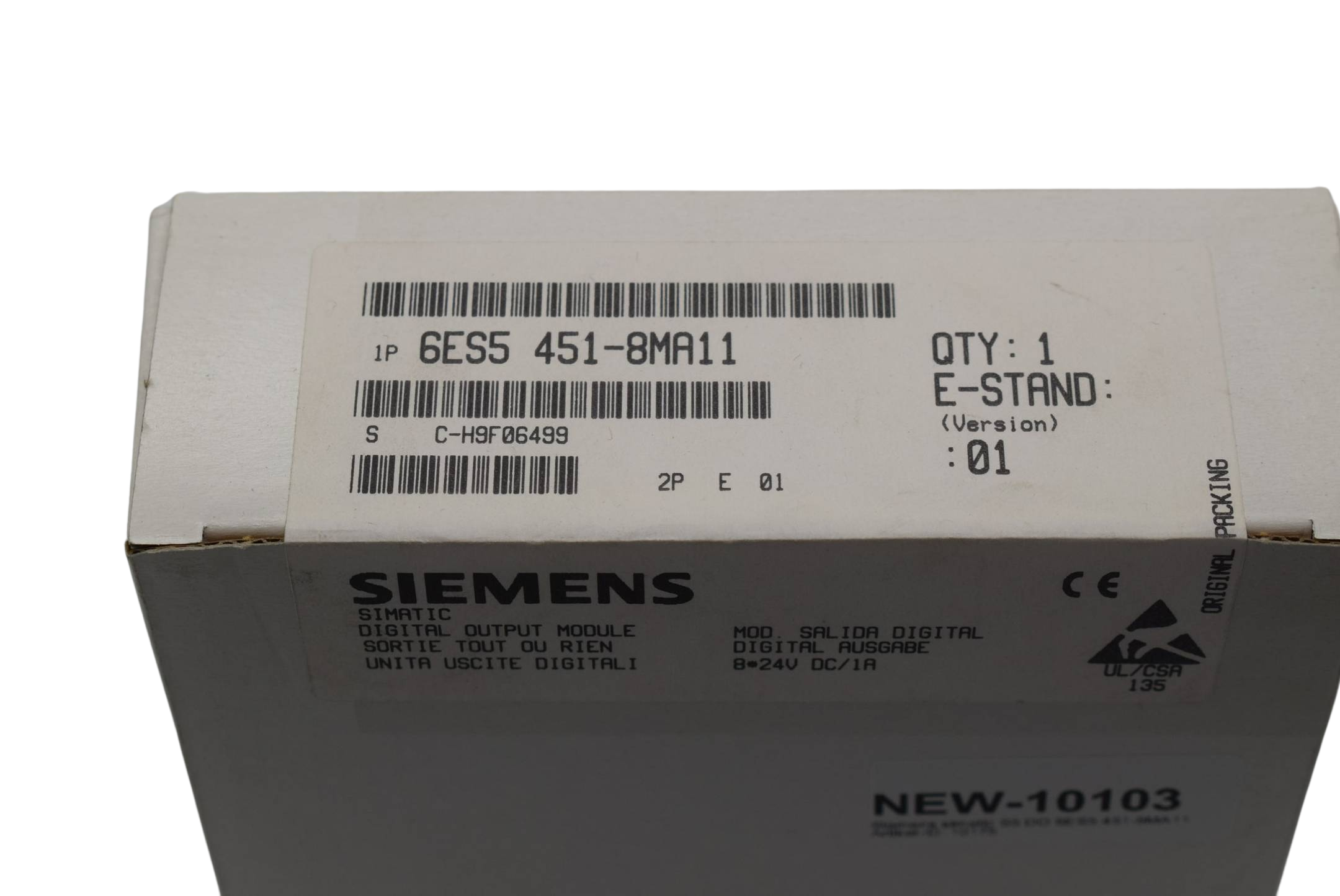 Siemens simatic S5 DO 6ES5 451-8MA11 ( 6ES5451-8MA11 )