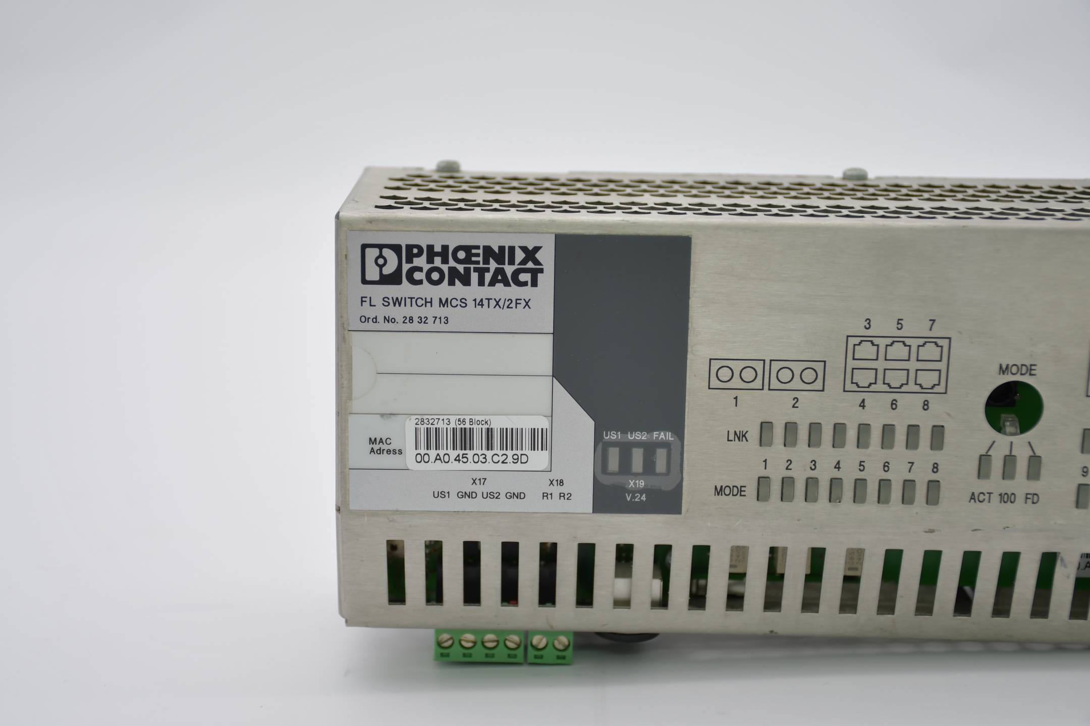 Phoenix contact Industrial Ethernet Switch FL SWITCH MCS 14TX/2FX - 2832713