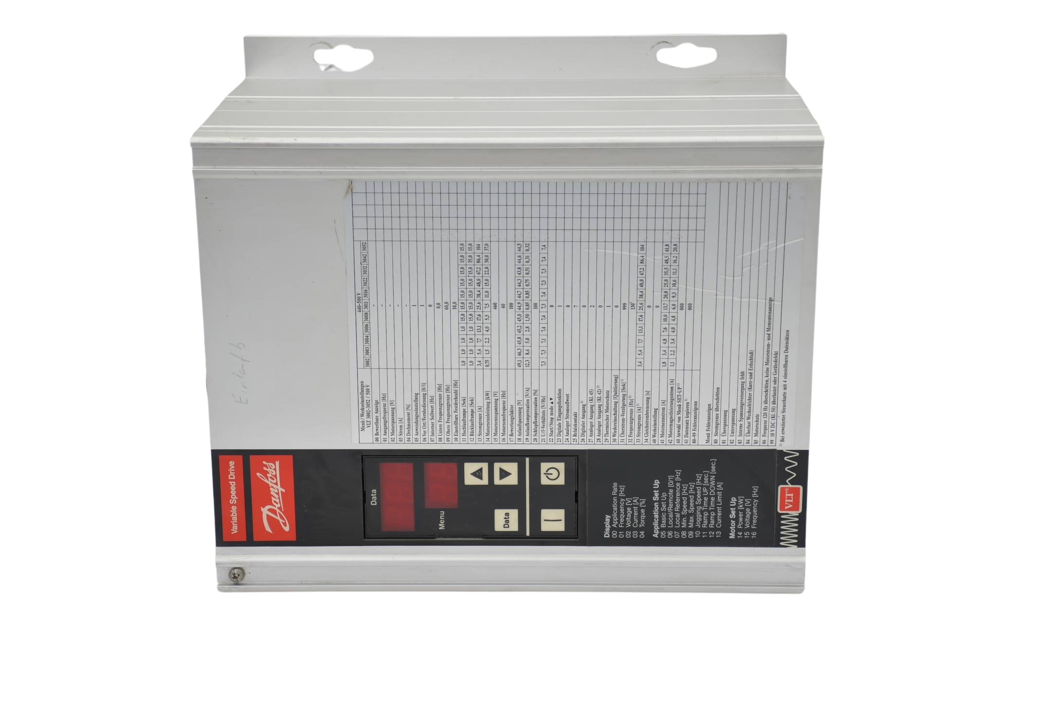 Danfoss VLT® Serie 3000 Frequenzumrichter VLT3004 175H8255 Danfoss VLT® Serie 3000 Frequenzumrichter VLT3004 175H8255