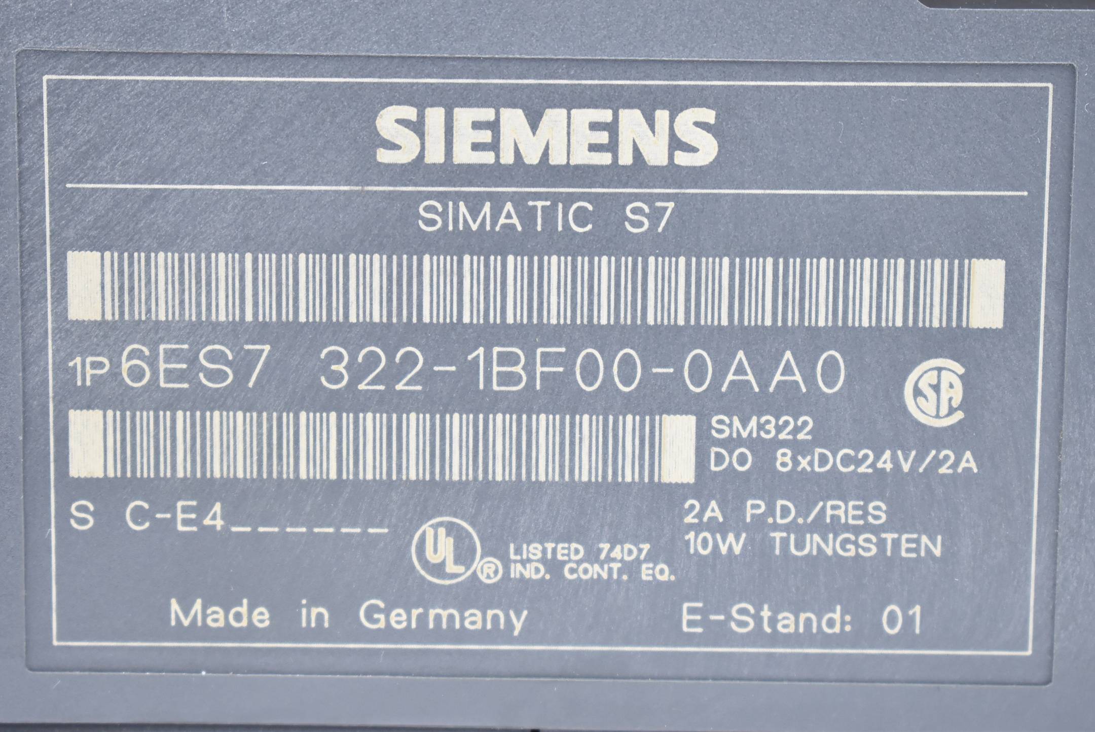 Siemens simatic S7-300 digital 6ES7 322-1BF00-0AA0 ( 6ES7322-1BF00-0AA0 )