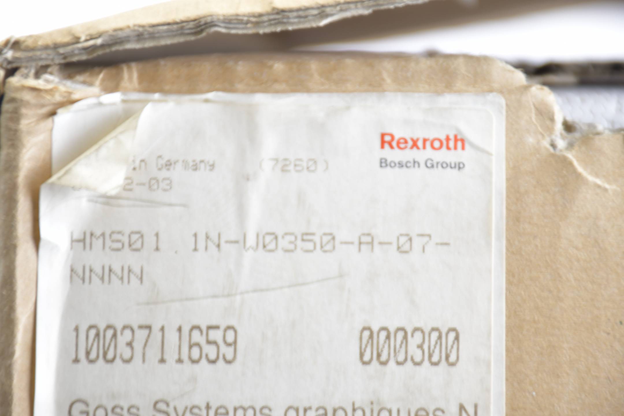 Rexroth IndraDrive Wechselrichter HMS01.1N-W0350-A-07-NNNN ( R911317351 )