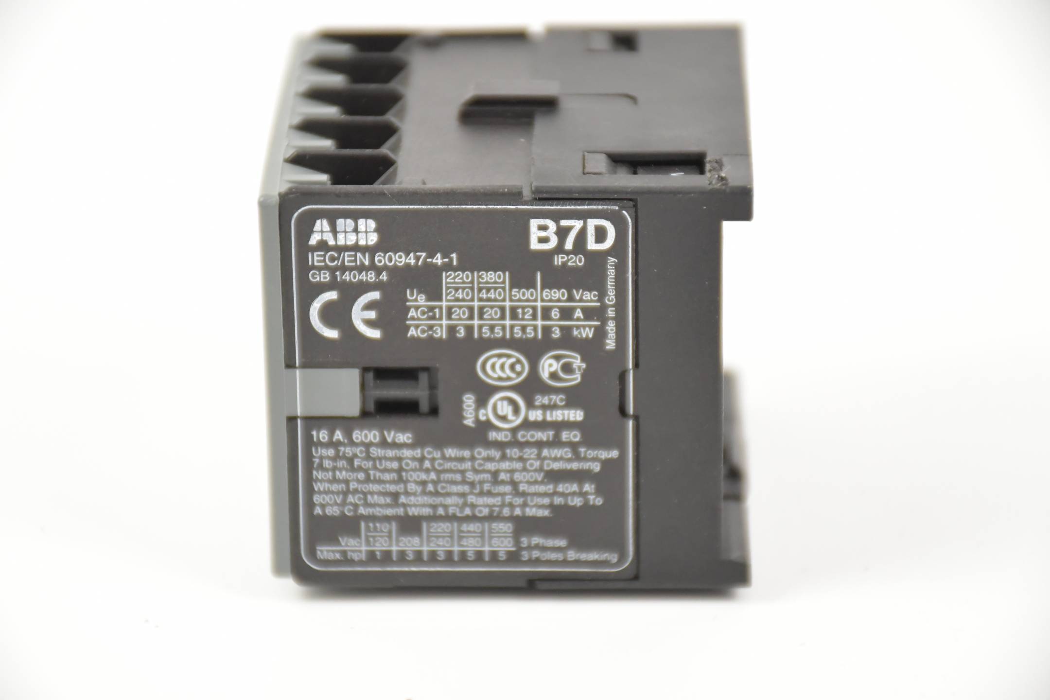ABB Kleinschütz B7D-30-01-01