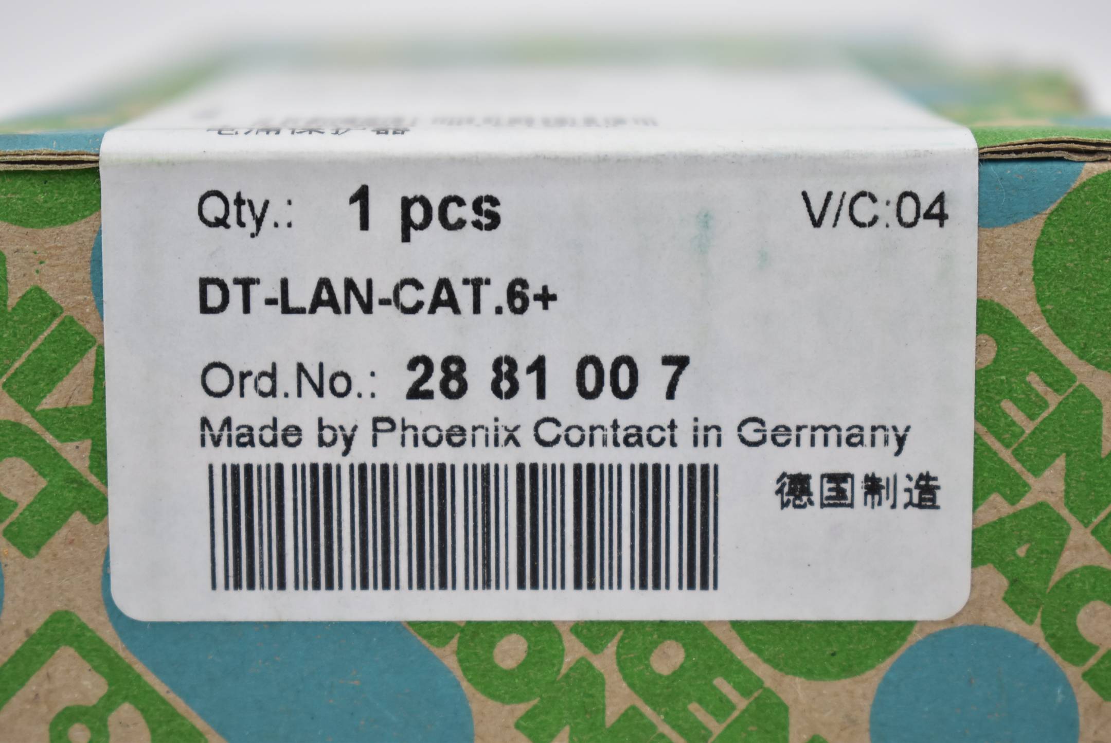 Phoenix Contact Überspannungsschutz-Zwischenstecker DT-LAN-CAT.6+ ( 2881007 )