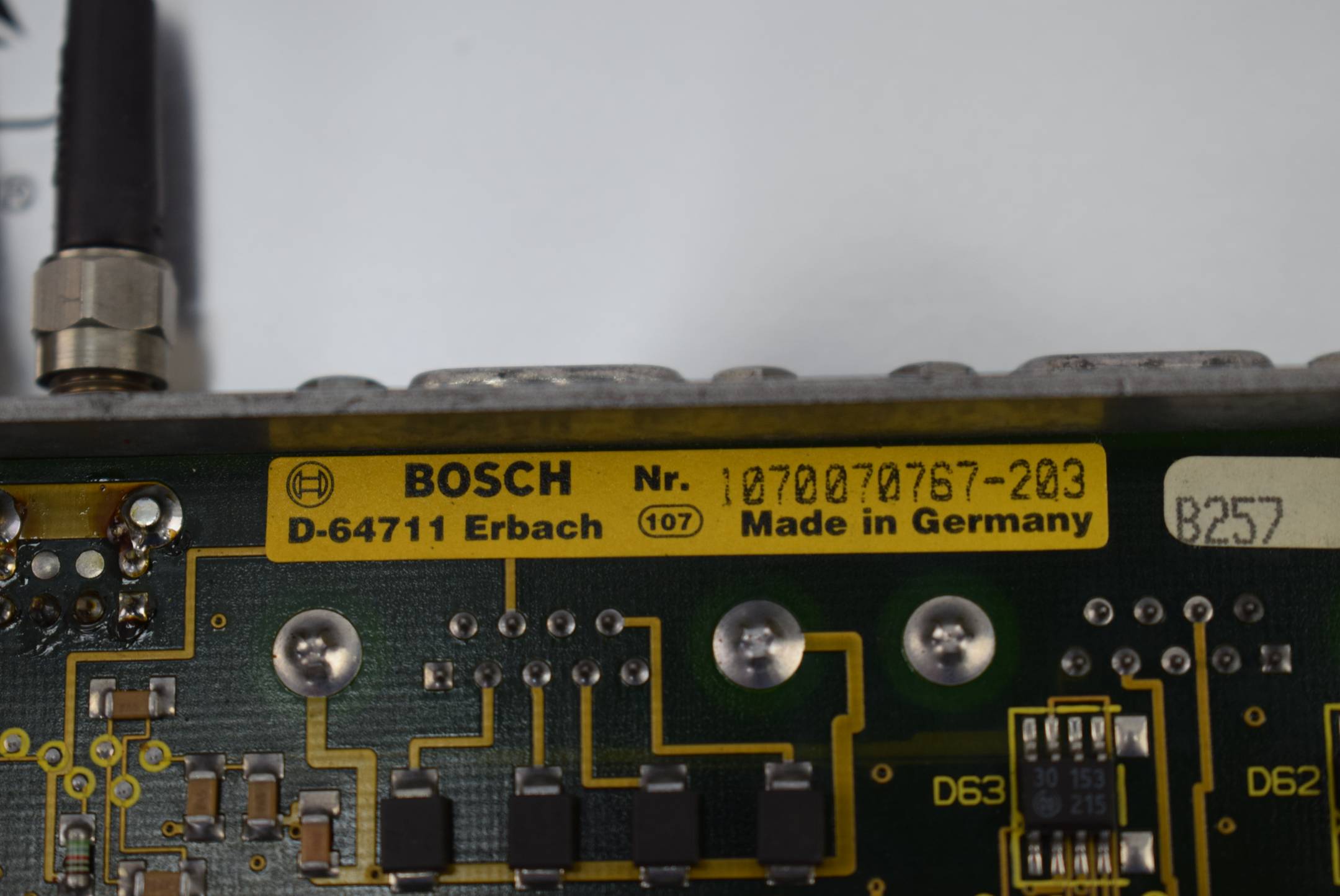 Bosch 1070070767-203 inkl. 725-0003-01 SC512K-15C-00 Sram Memory Card