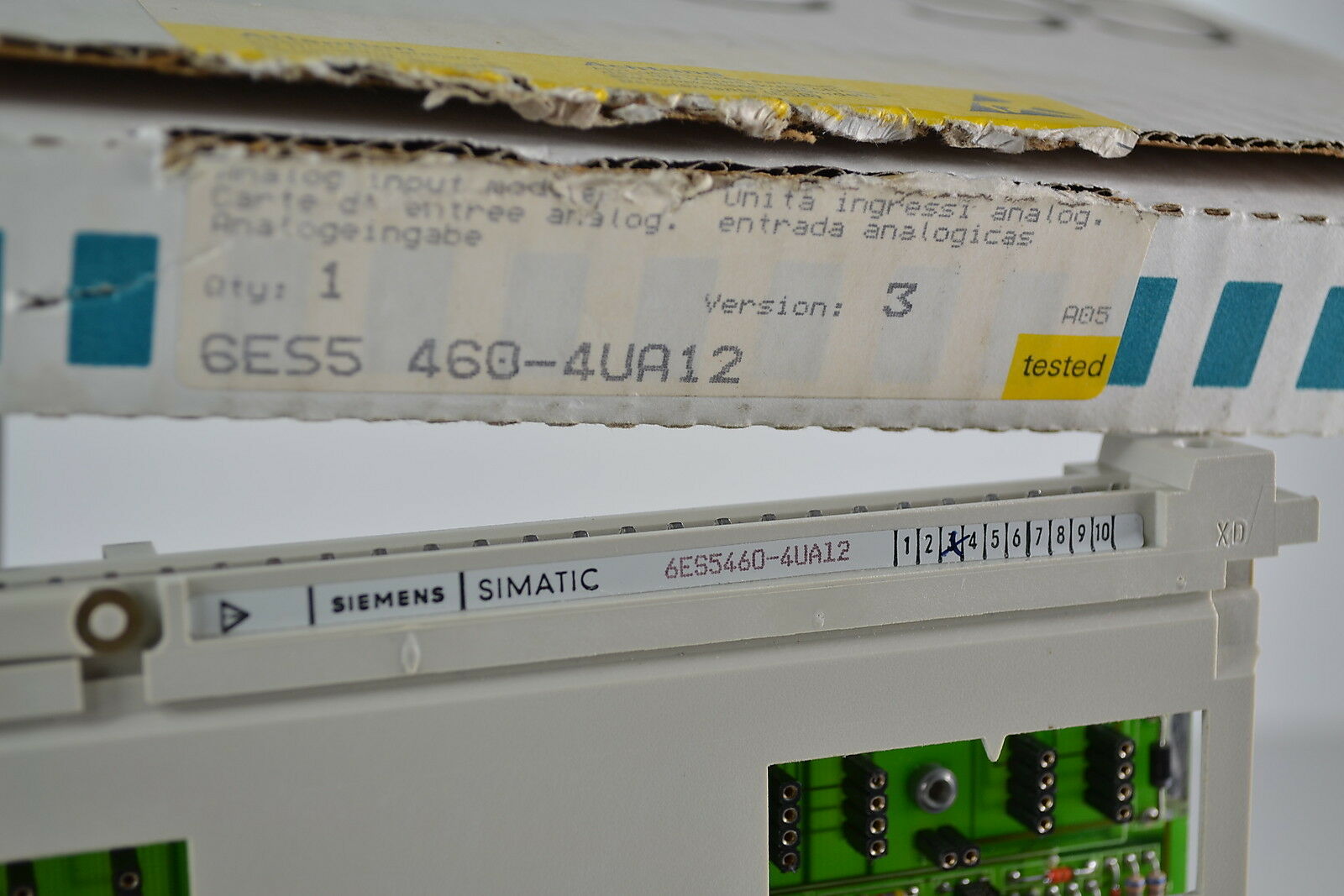 Siemens simatic S5 6ES5 460-4UA12 ( 6ES5460-4UA12 )