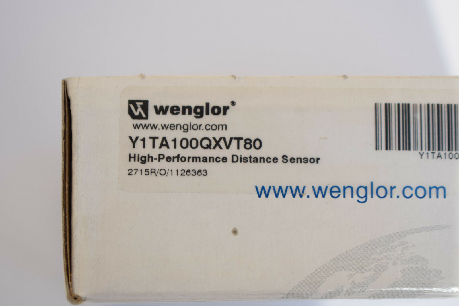 Wenglor High Performance Distance Sensor Y1TA100QXVT80