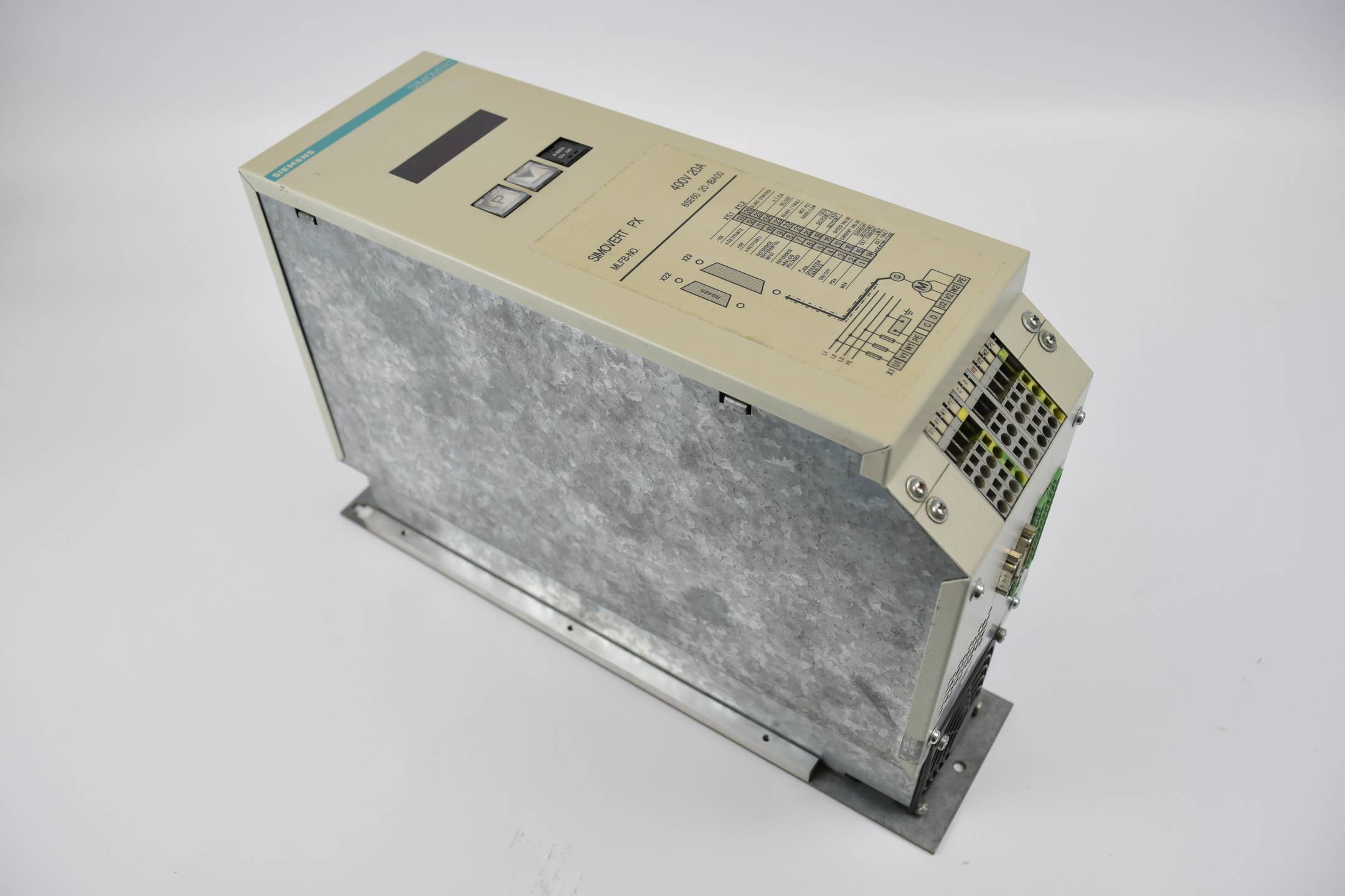 Siemens simovert PX Pulsumrichter 6SE6020-1BA00 ( 6SE6 020-1BA00 ) E8