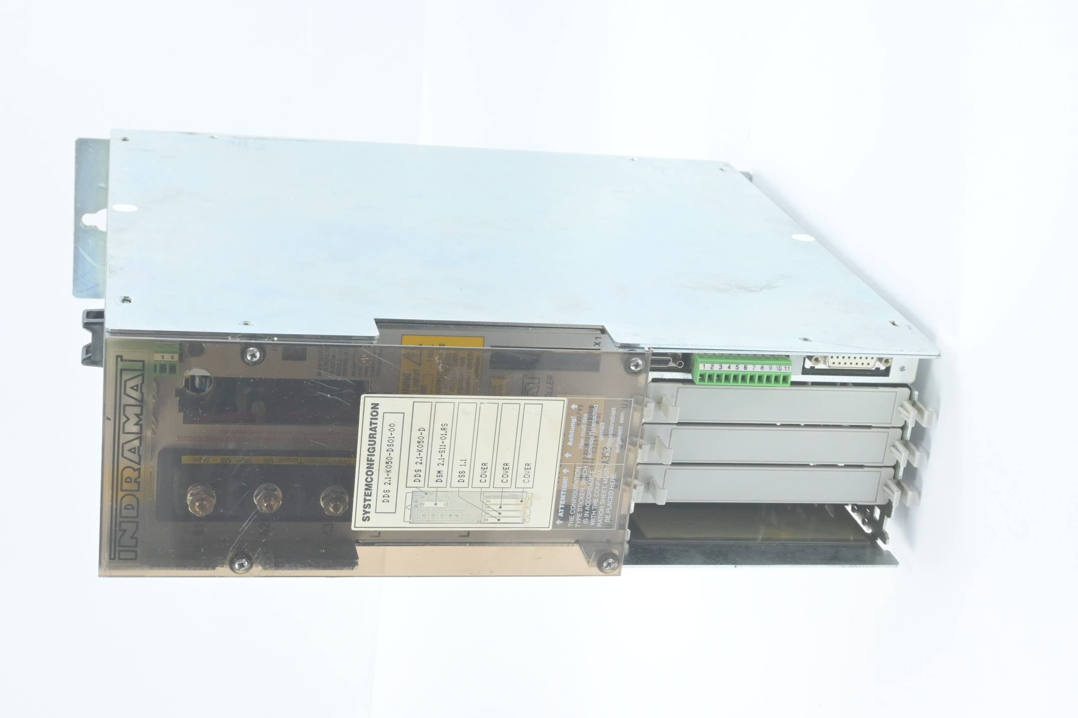 Indramat Digital AC Servo Controller DDS 2.1-K050-D inkl. DSM 2.1-S11-01-RS
