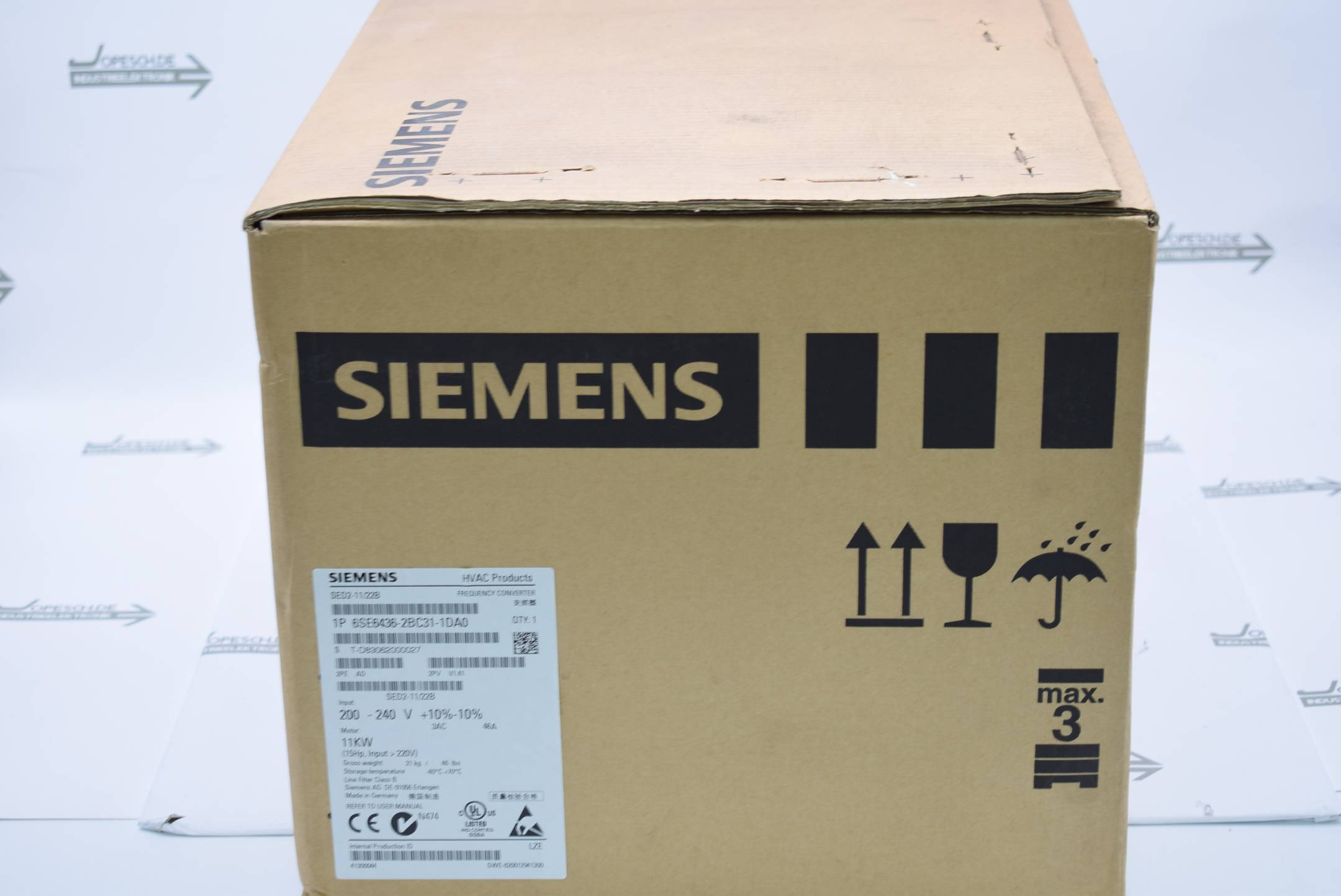 Siemens Frequenzumwandler 6SE6436-2BC31-1DA0 ( 6SE6 436-2BC31-1DA0 ) V1.41