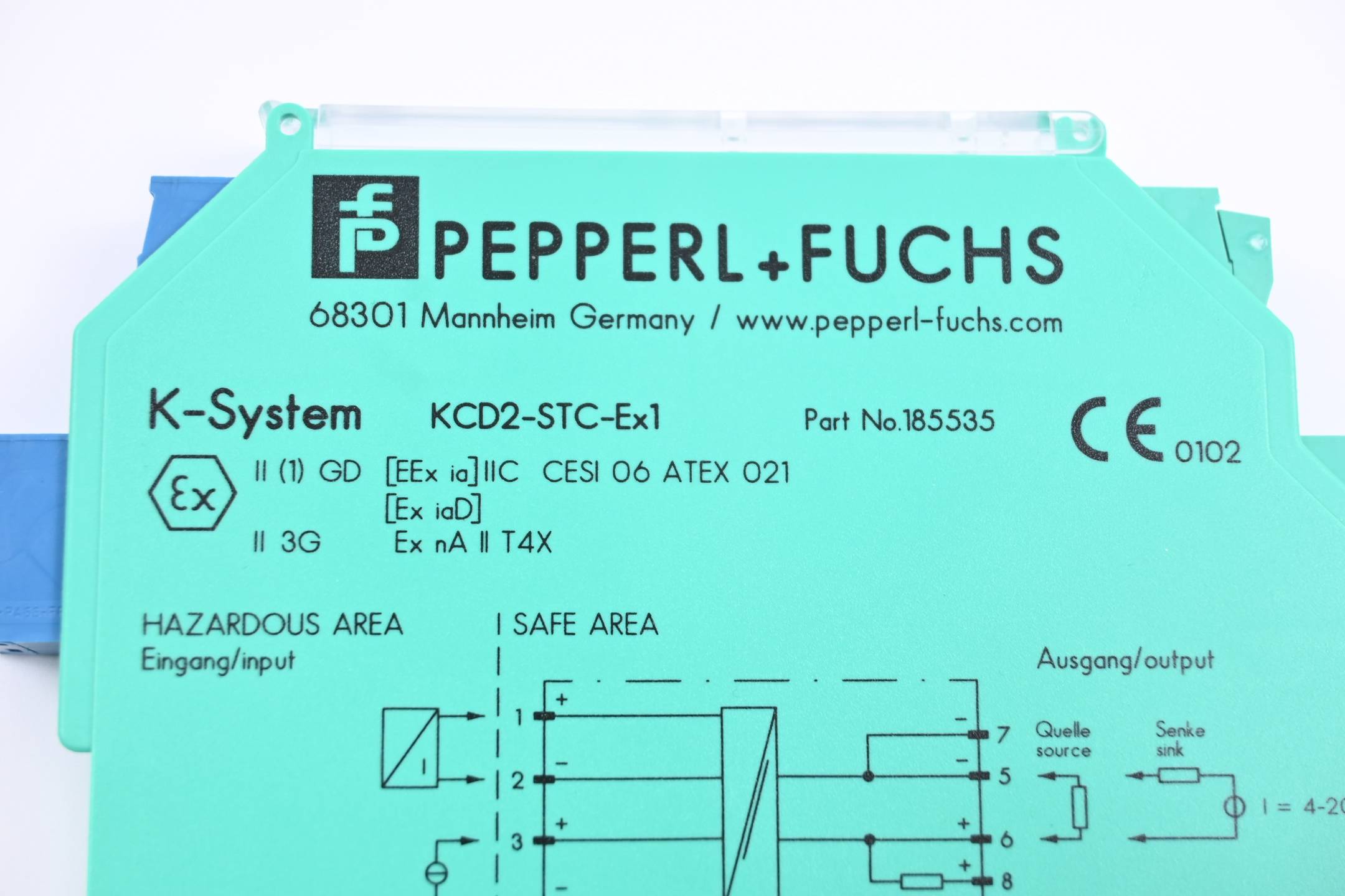 Pepperl+Fuchs KCD2-STC-EX1 ( KCD2STCEX1 ) 185535