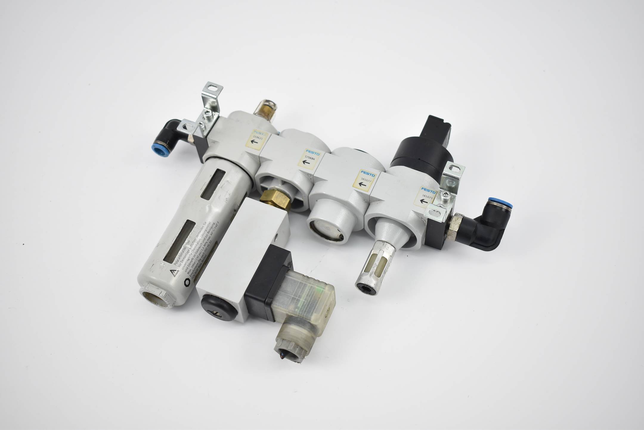Festo Ventilinsel 165071 + 165077 + 170684 + 159621 + 175250 + 164274 + 364665