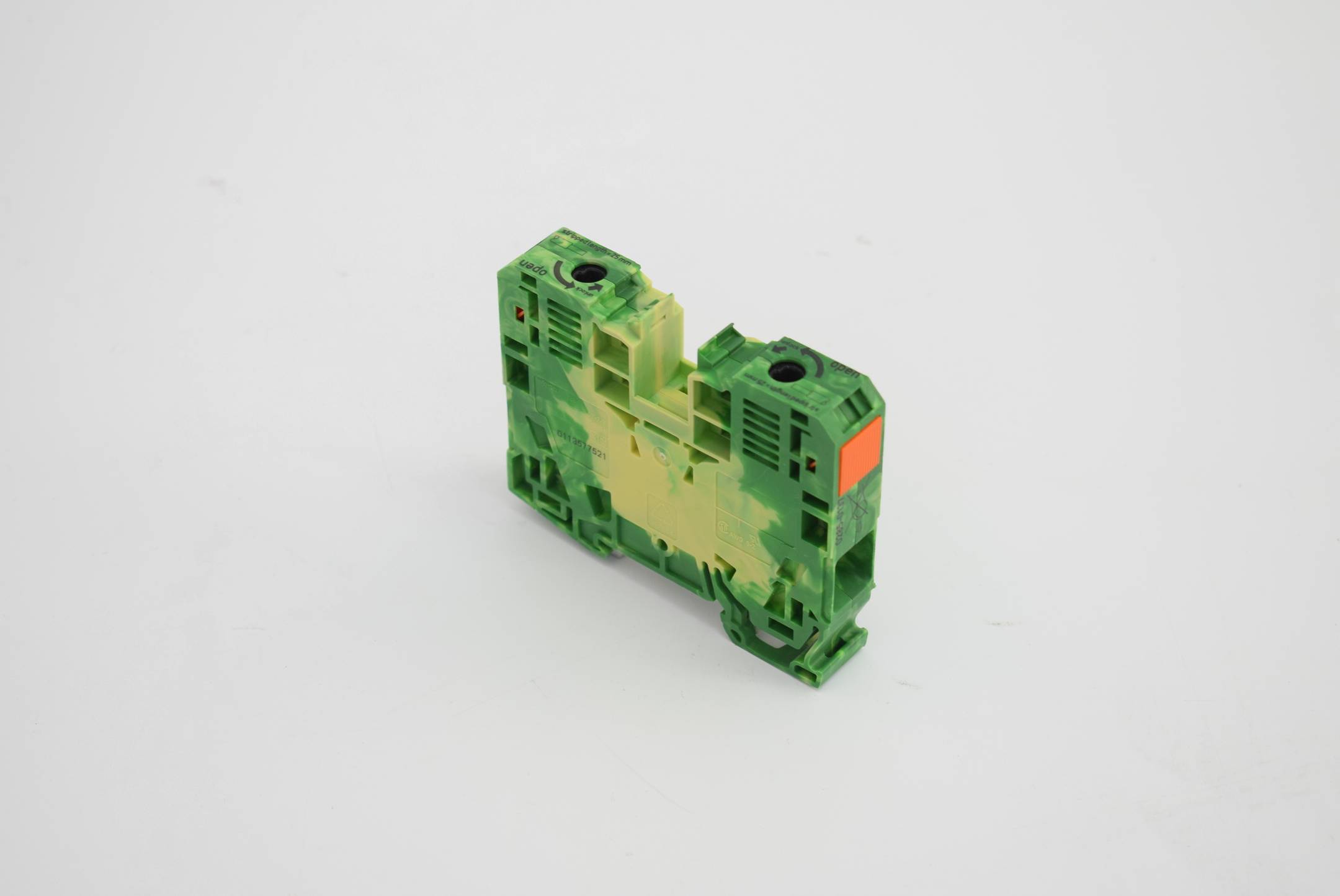 1x Wago 2 Leiter Schutzleiterklemme 285-137 ( 285137 )