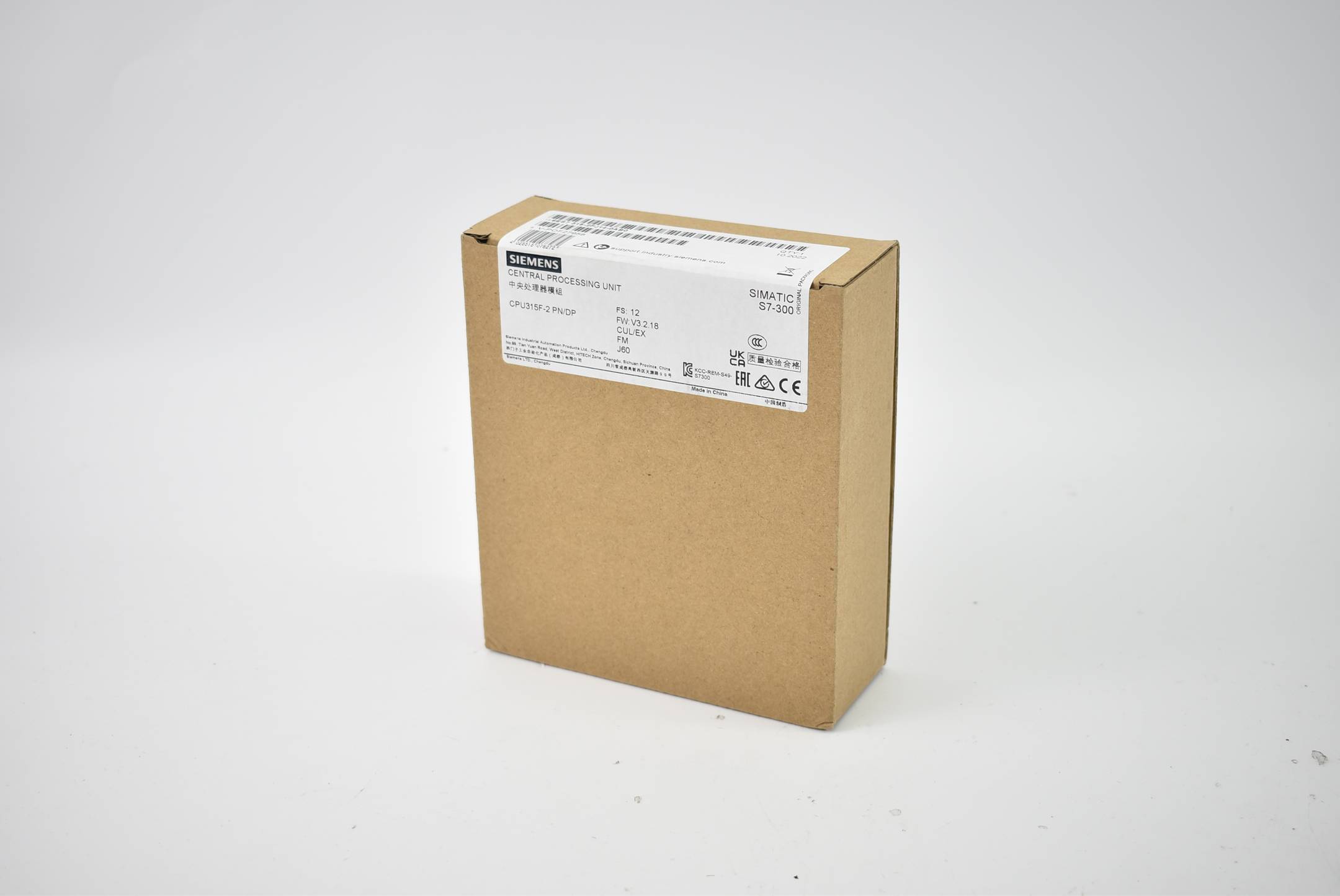 Siemens simatic S7-300 CPU315F-2 6ES7 315-2FJ14-0AB0 ( 6ES7315-2FJ14-0AB0 ) E12