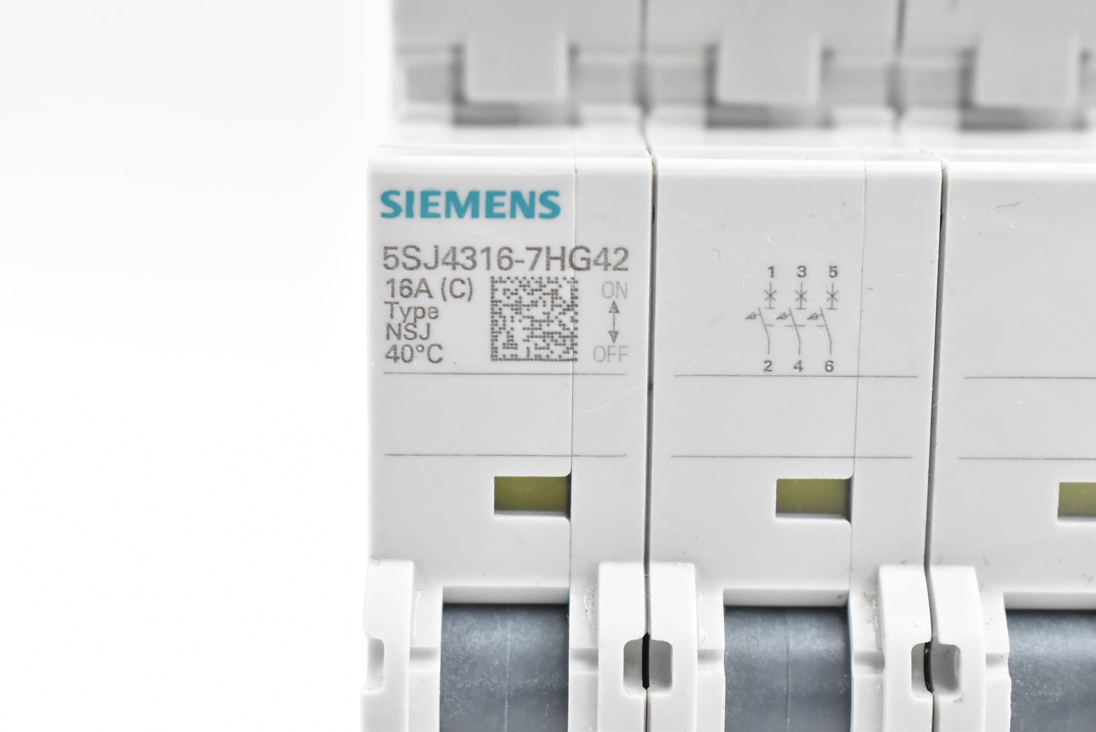 Siemens Leistungsschutzschalter 5SJ4316-7HG42 ( 5SJ4 316-7HG42 ) 3-polig