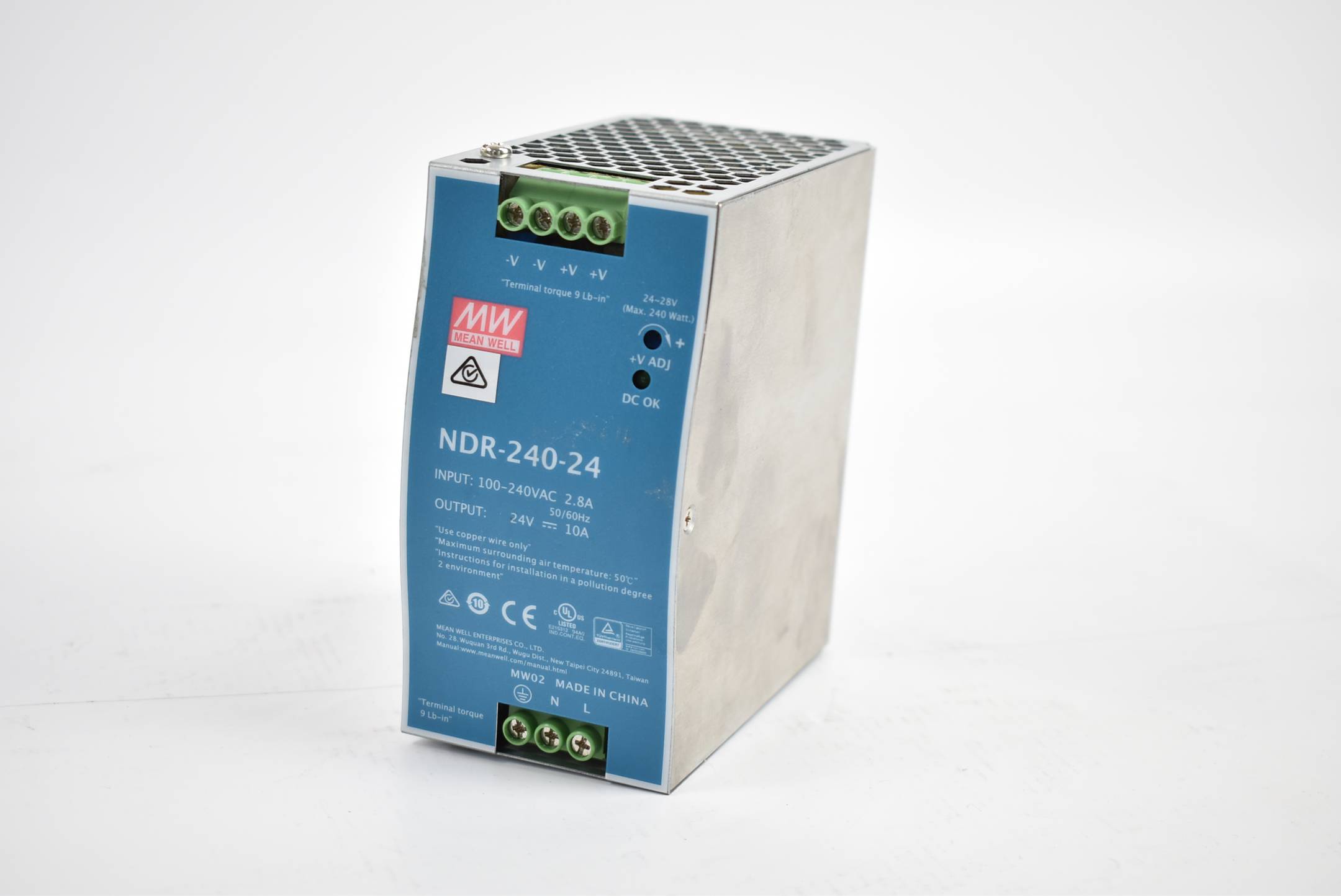 Mean Well Netzteil NDR-240-24