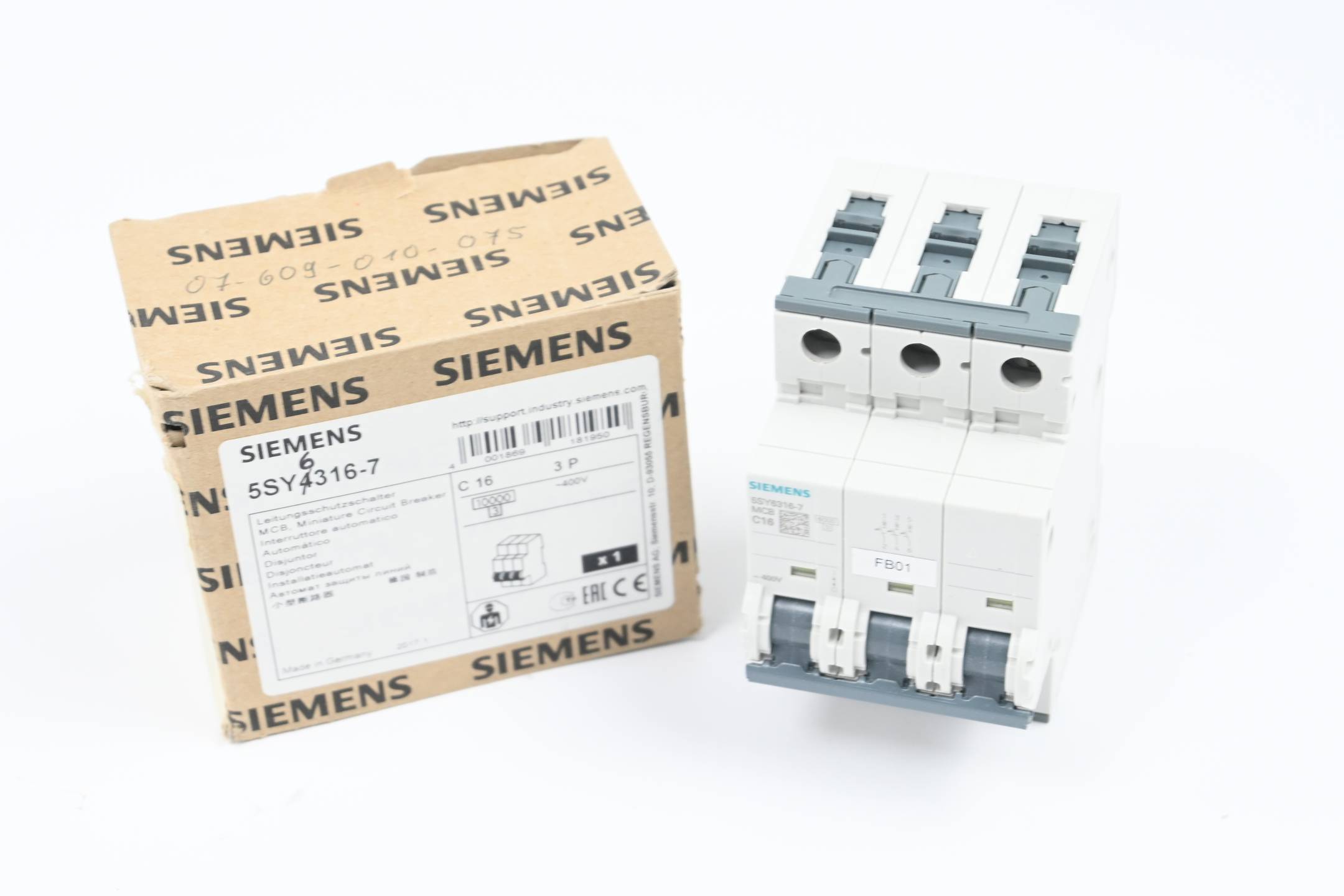 Siemens Leitungsschutzschalter 400V 5SY6316-7 ( 5SY6 316-7 )