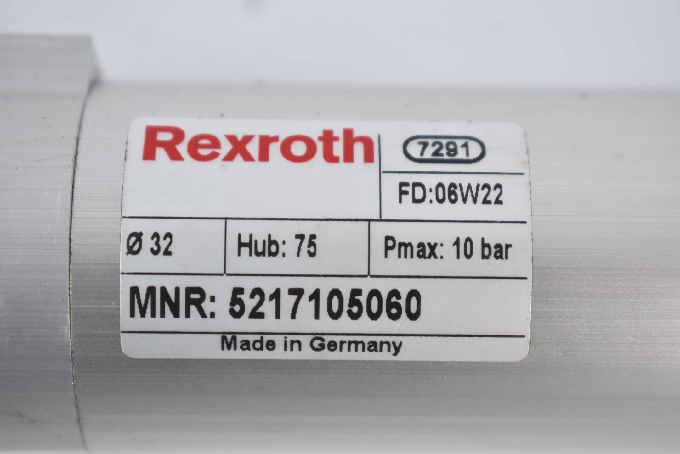 Rexroth Pneumatikzylinder 5 217 105 060 ( 5217105060 ) 10 bar + SMC CQ2B20-10DC