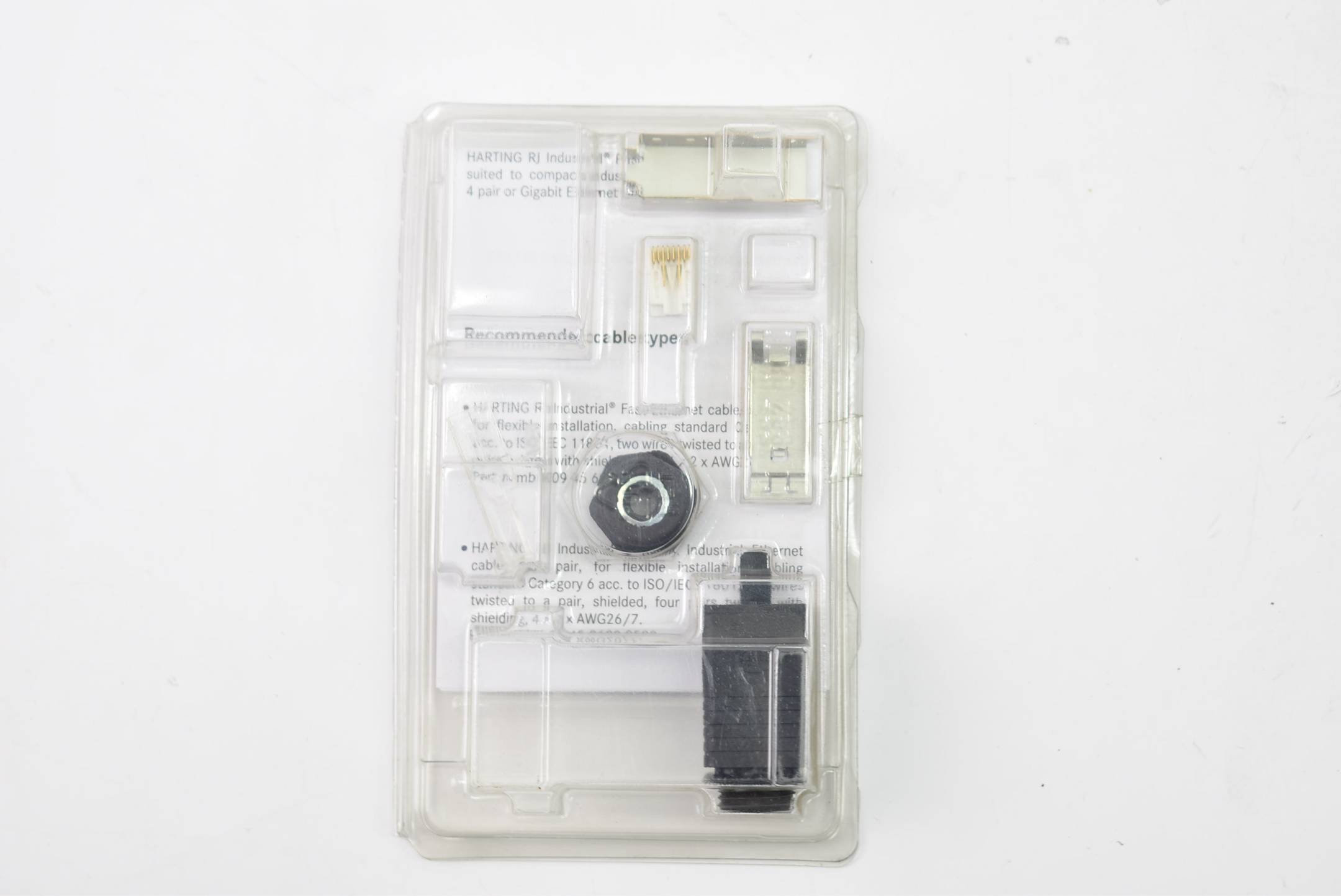 Harting RJ Industrial Gigalink IP 67 Push Pull connector