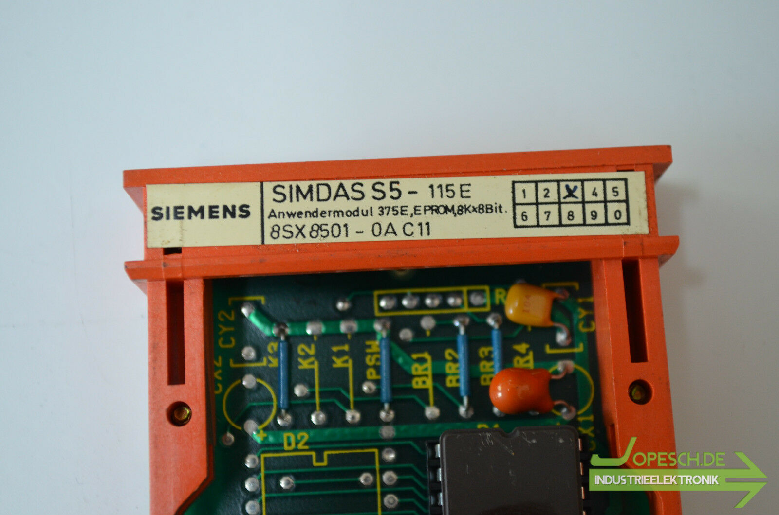 Siemens simdas S5 Anwendermodul 375E 8SX8501-0AC11
