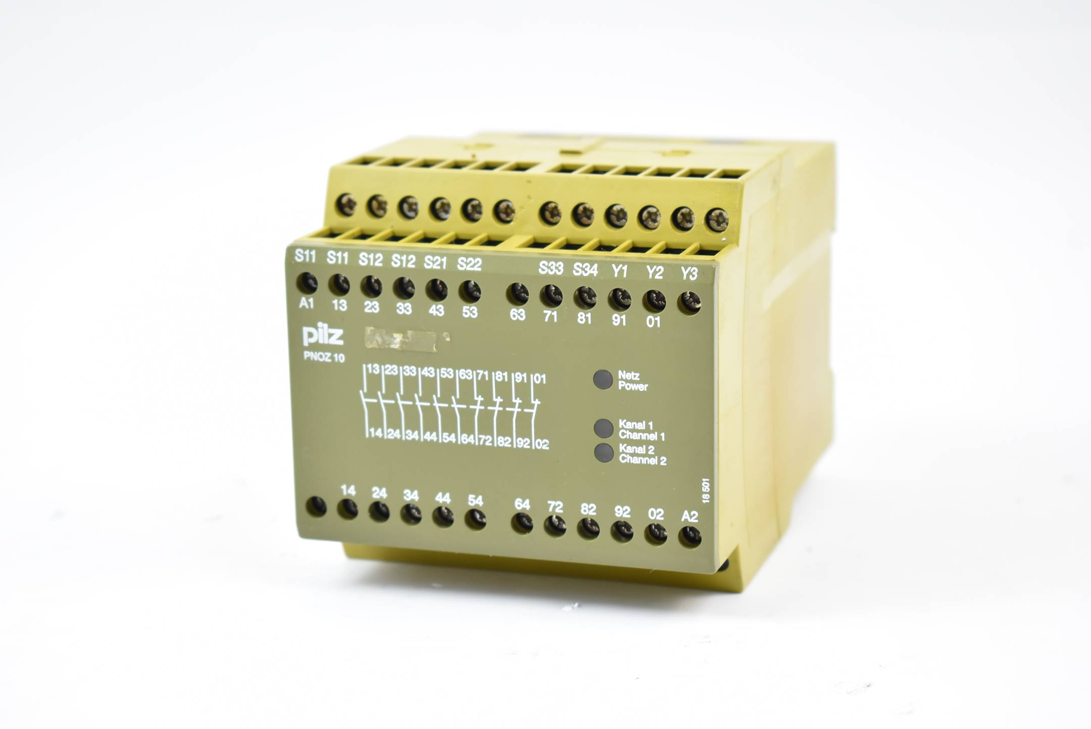 Pilz Sicherheitsrelais Pnoz 10 6S/ 4Ö 230V 15A DC13 24V 7A ( 774009 )