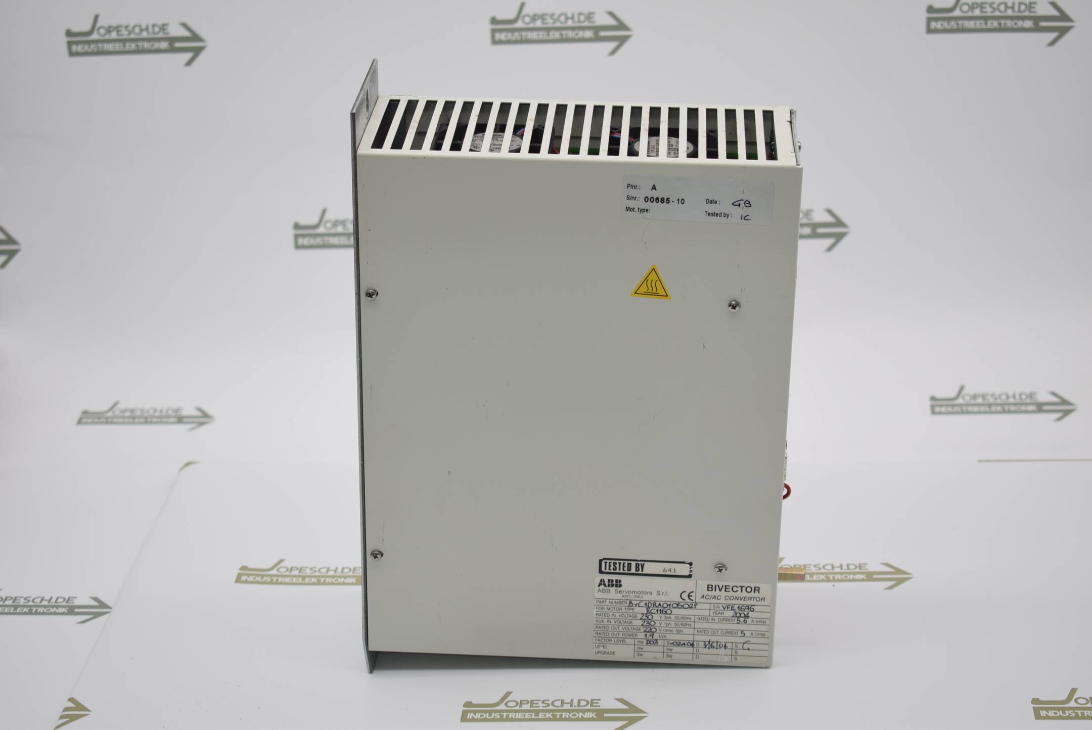 ABB Bivector BIVECTOR AC/AC CONVERTOR BVC1DRA010502P