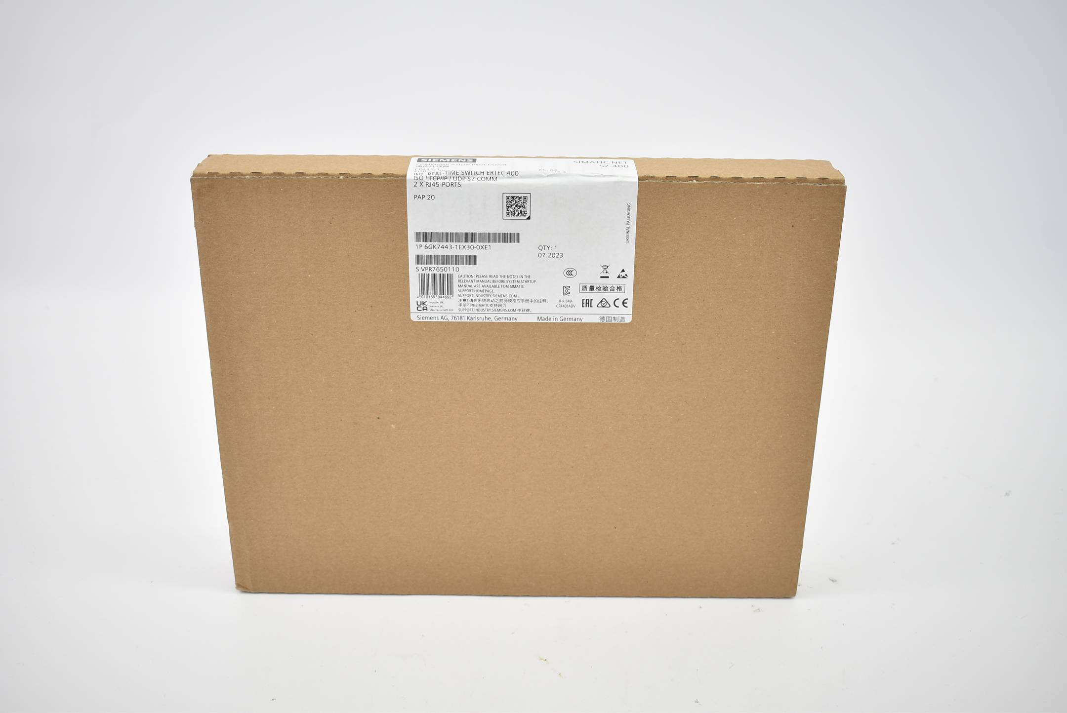 Siemens simatic NET S7-400 6GK7 443-1EX30-0XE1 ( 6GK7443-1EX30-0XE1 ) E2
