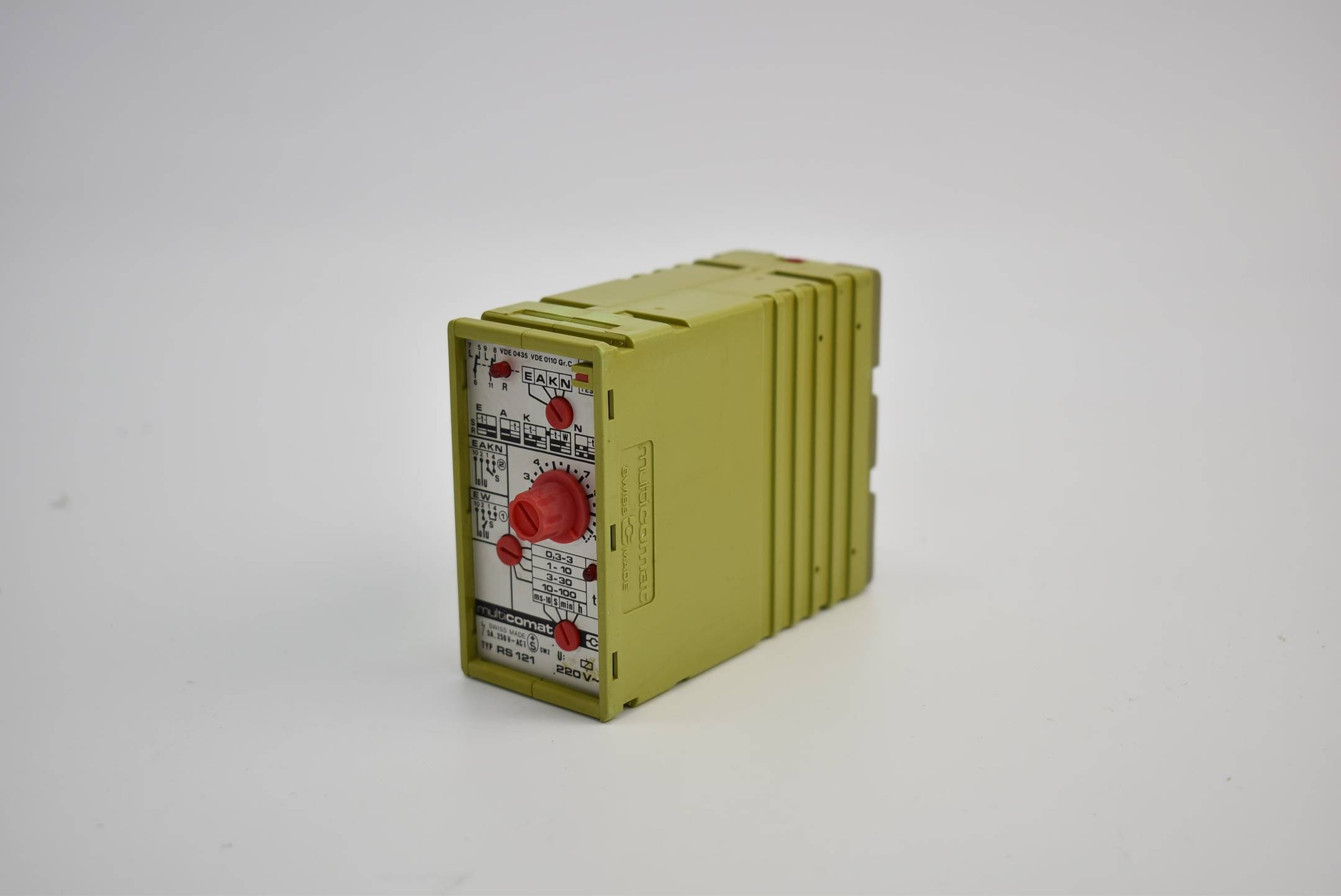 Multicomat Zeitrelais 250 V 5 A RS 121