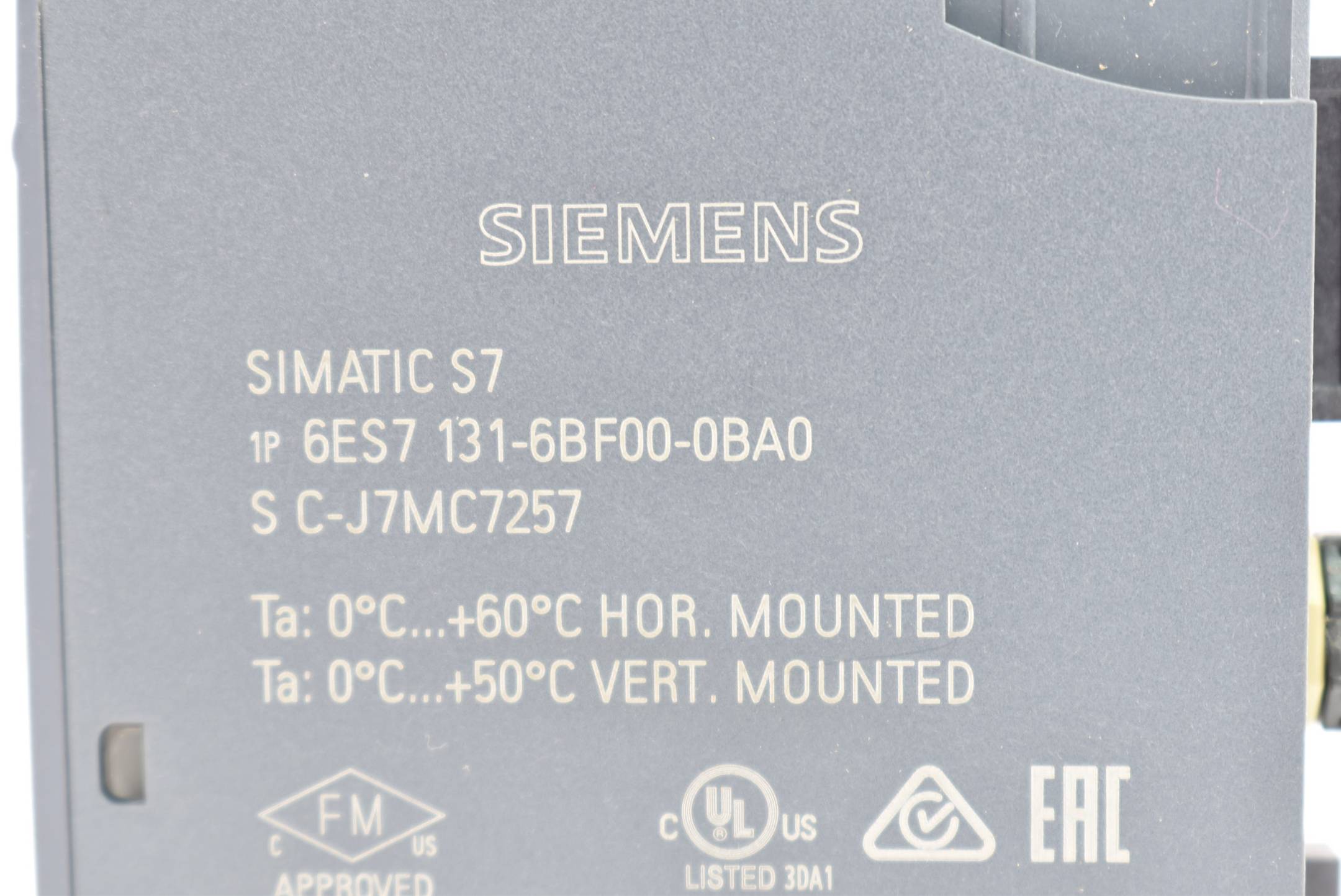 Siemens Simatic ET200SP digital 6ES7131-6BF00-0BA0 ( 6ES7 131-6BF00-0BA0 )