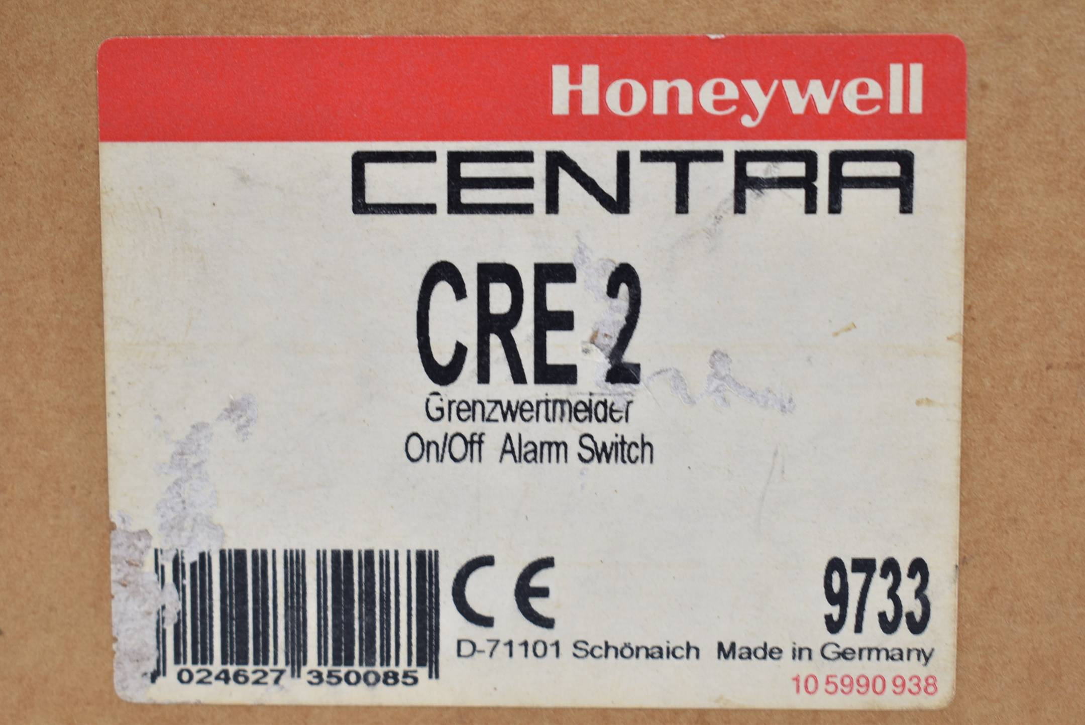 Honeywell Temperatur-Transmitter Grenzwertmelder 25V 47/60Hz 27mA CRE2