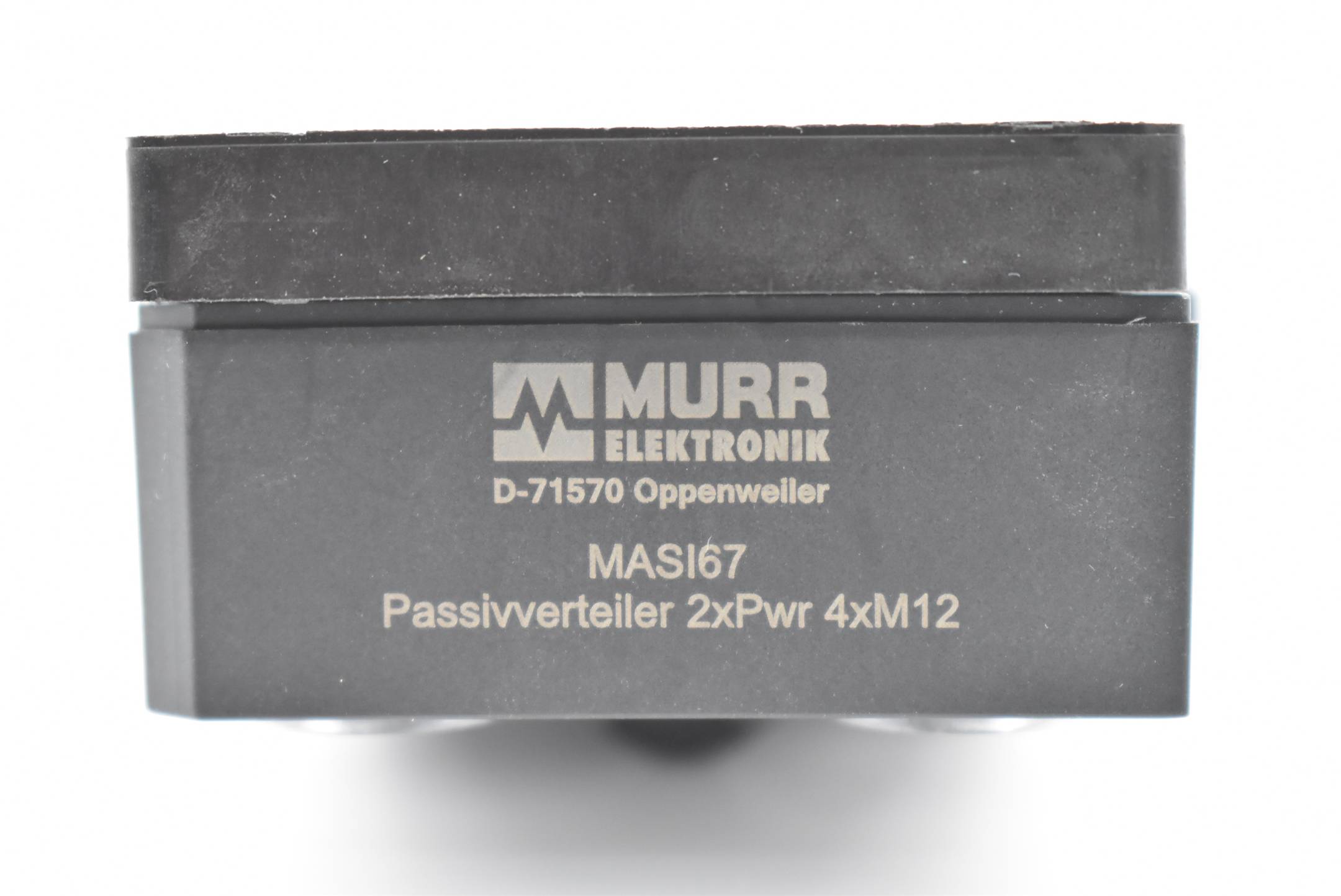 Murr Elektronik Passivverteiler MASI67 2xPwr 4xM12