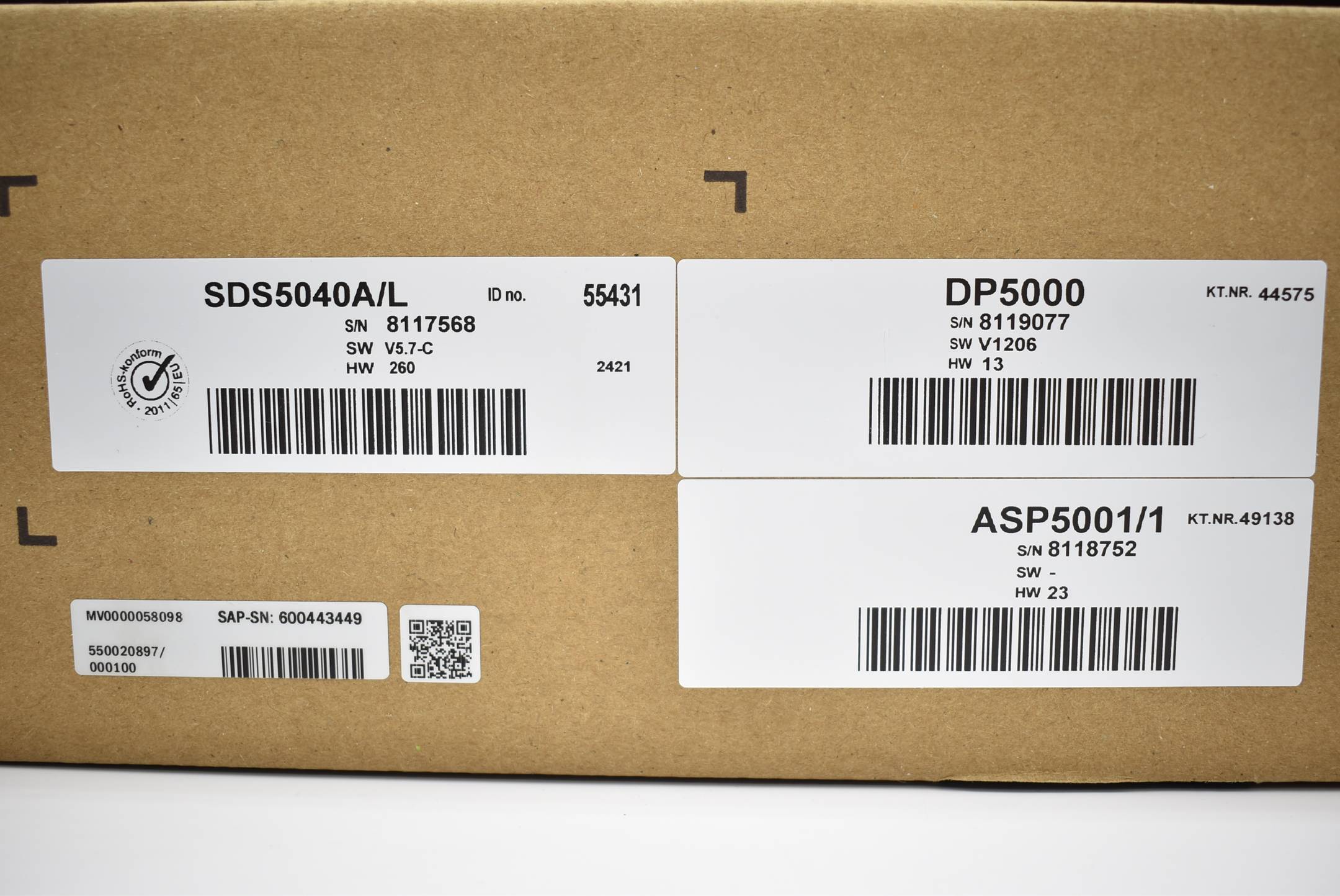 Stöber Posidyn SDS 5000 Servoumrichter  SDS5040A/L ( 55431 ) + ASP5001/1 +DP5000