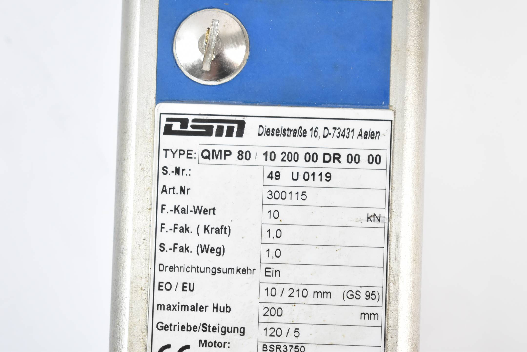 QMP DSM Messtechnik QMP 80 / 10 200 00 DR 00 00 ( QMP80/1020000DR0000 )