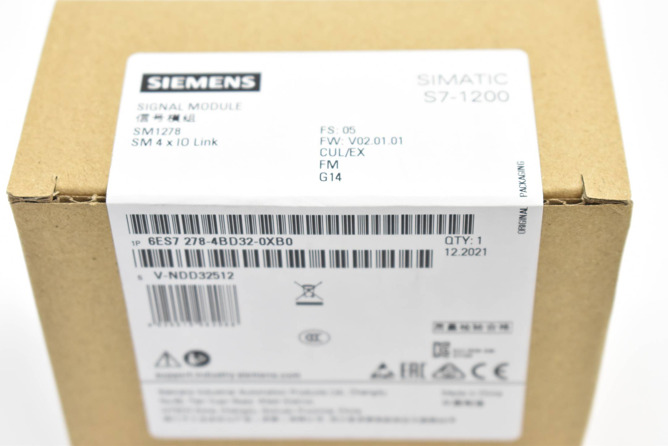 Siemens Simatic S7-1200 SM 1278 6ES7 278-4BD32-0XB0 ( 6ES7278-4BD32-0XB0 ) E5
