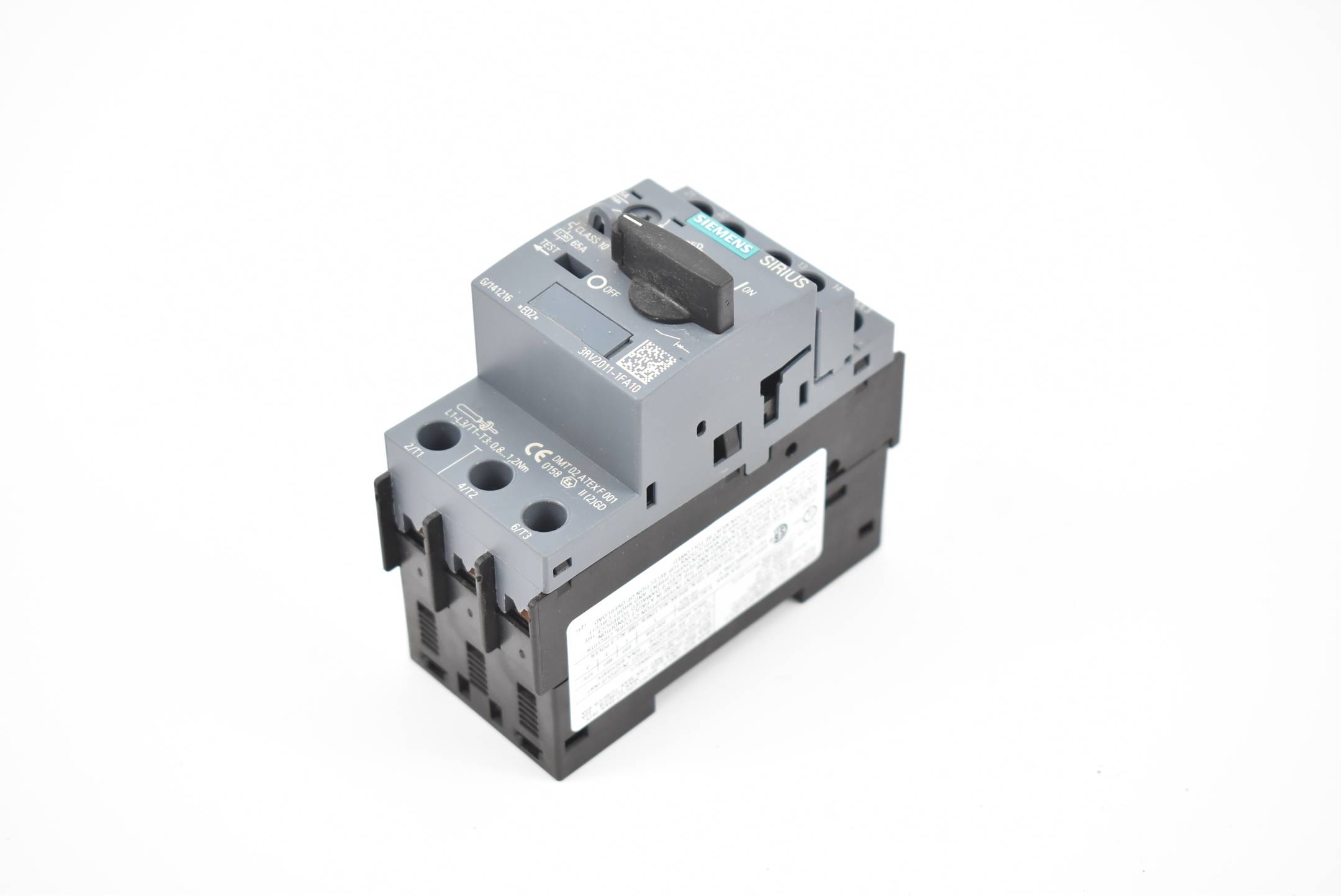 Siemens Sirius Leistungsschalter 3RV2011-1FA10 ( 3RV2 011-1FA10 ) + 3RV2901-1E